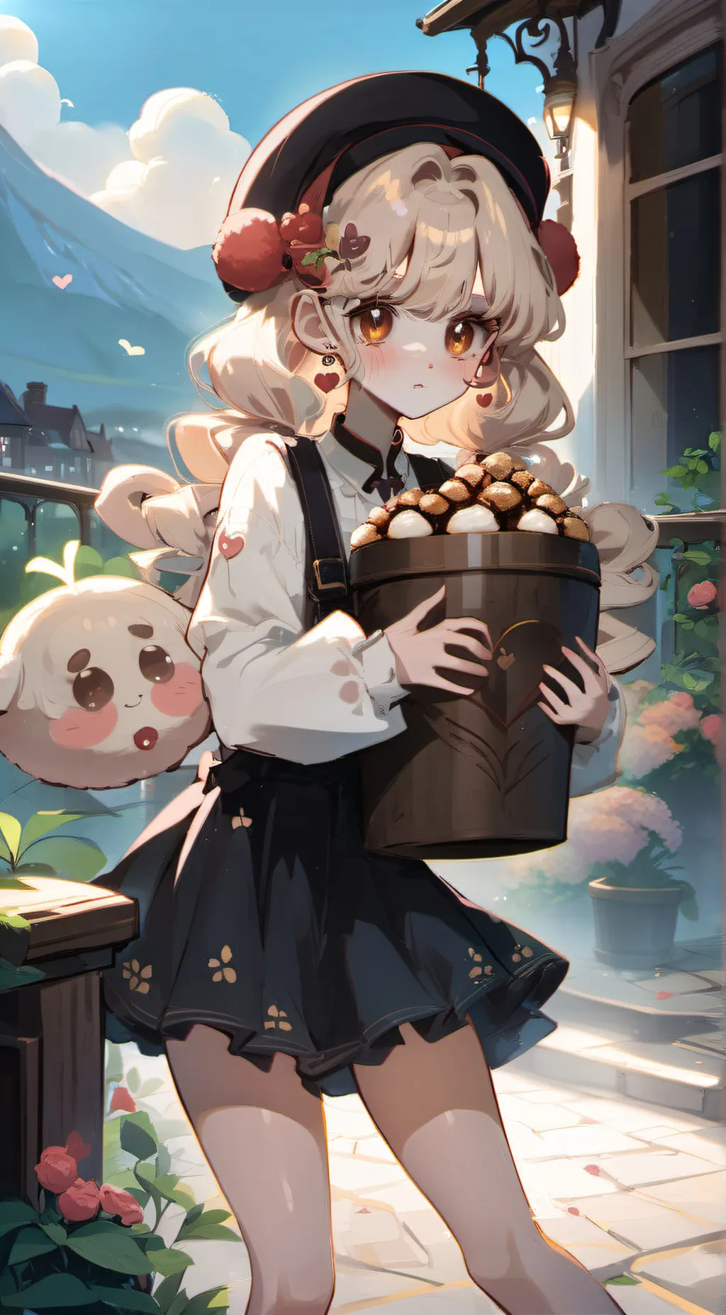 ai character: pinpin background