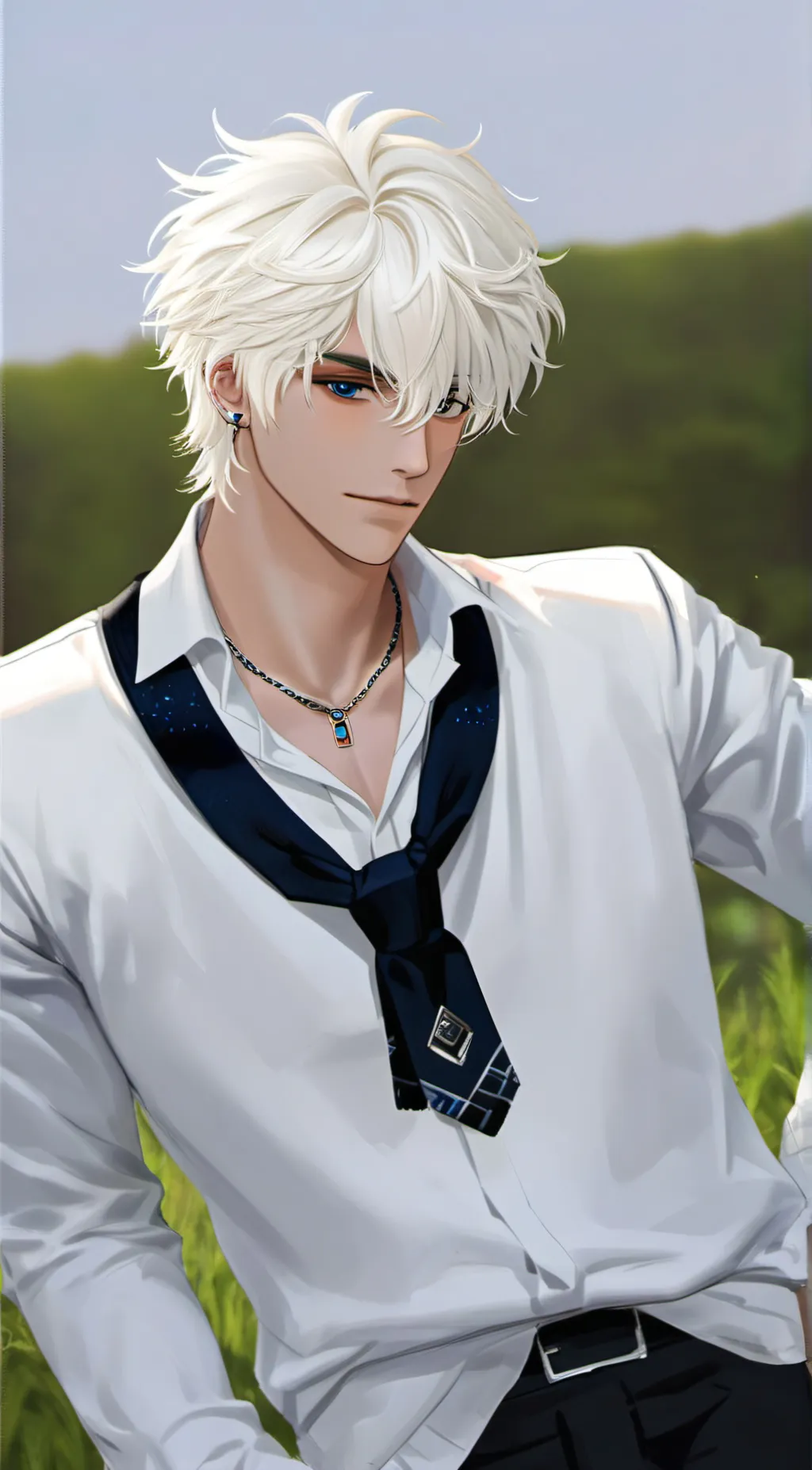 ai character: 🎧 background