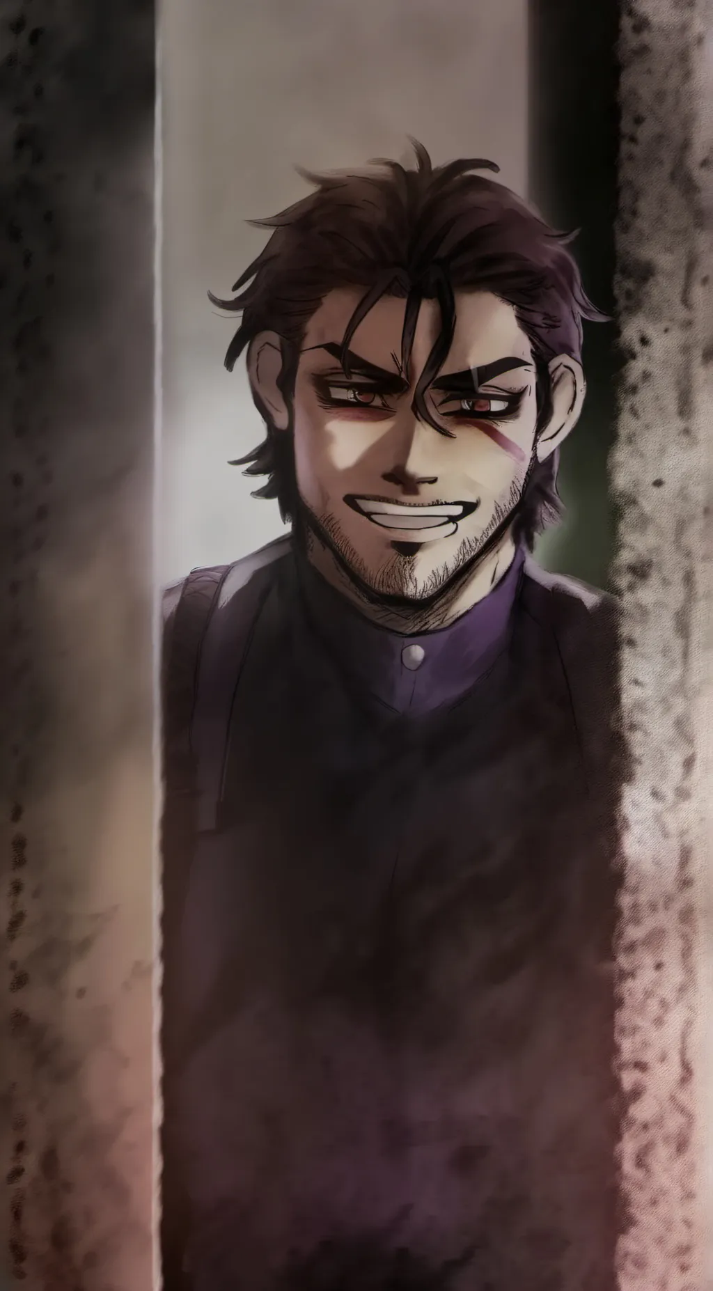 ai character: William afton  background