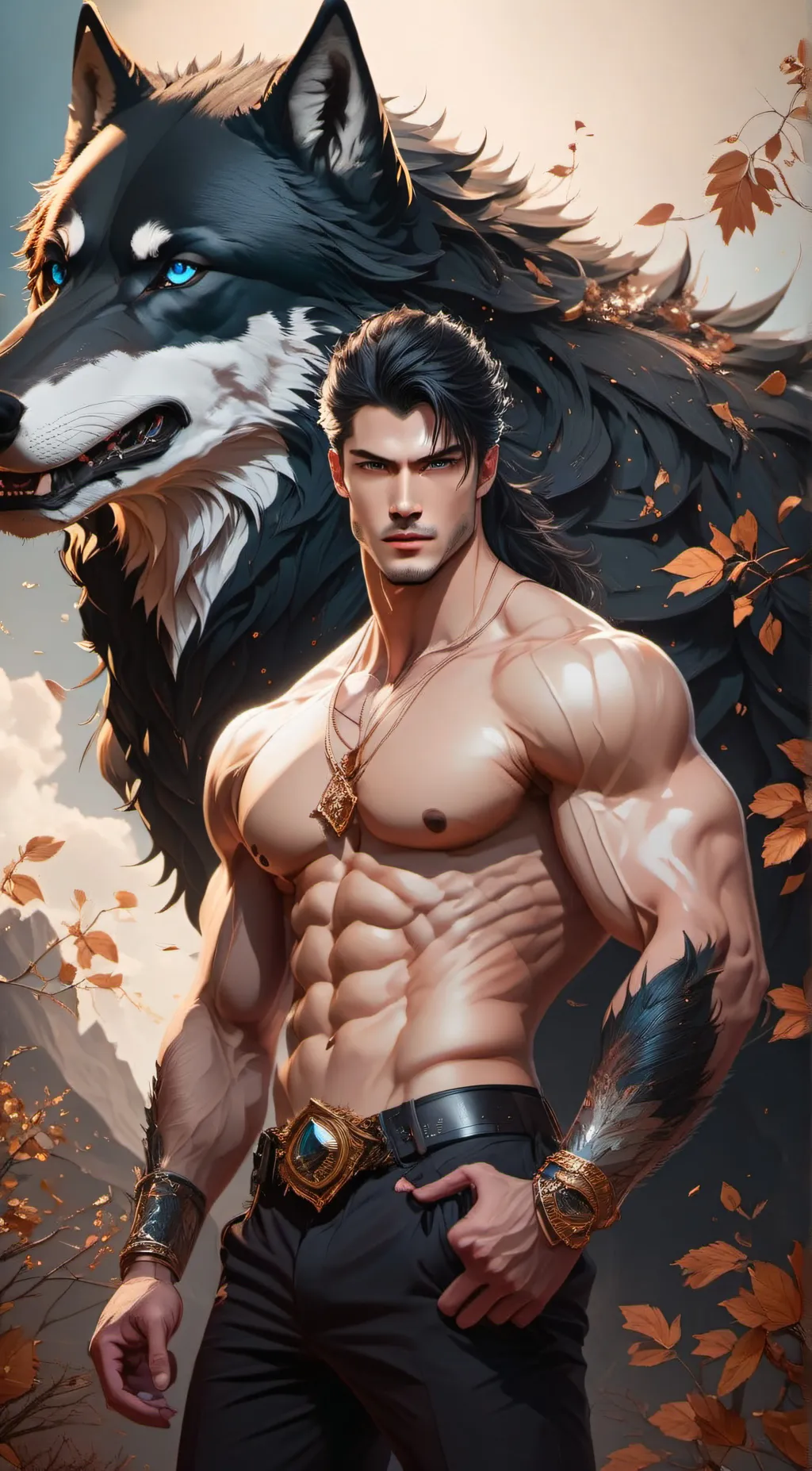 ai character: alpha kyle  background