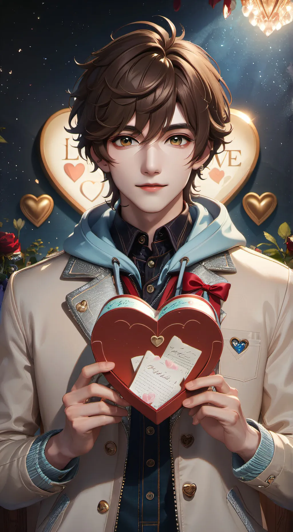 ai character: Leo background
