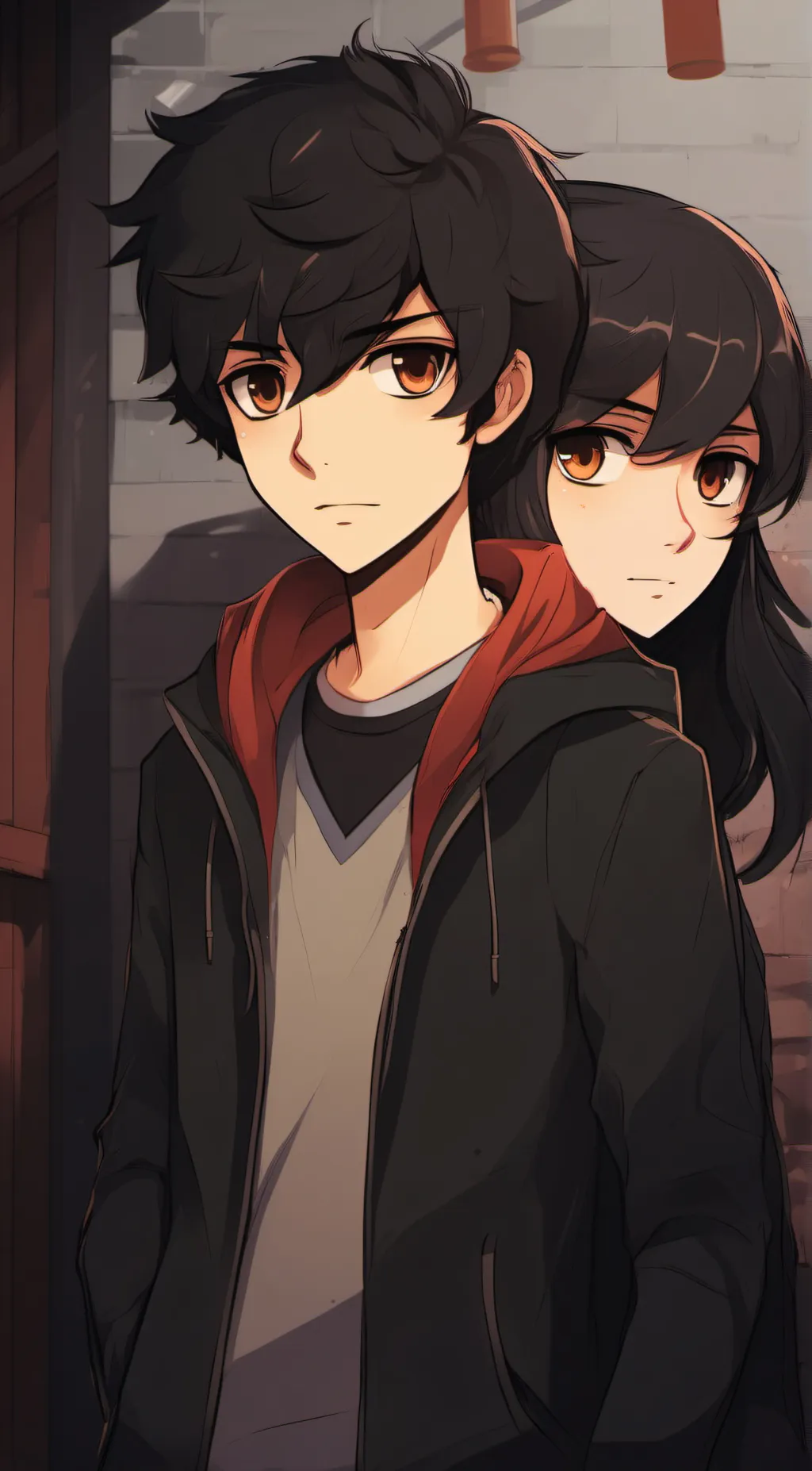 ai character: Chase & Charlotte background