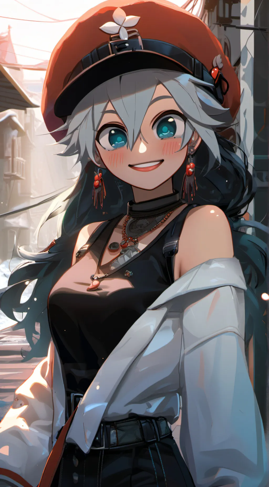 ai character: Nina  background