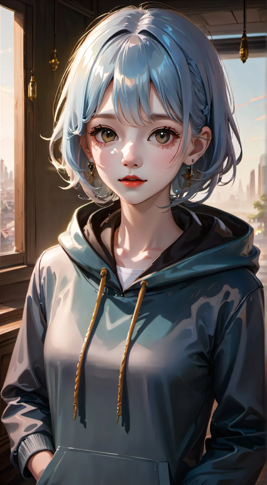 ai character: Lena background