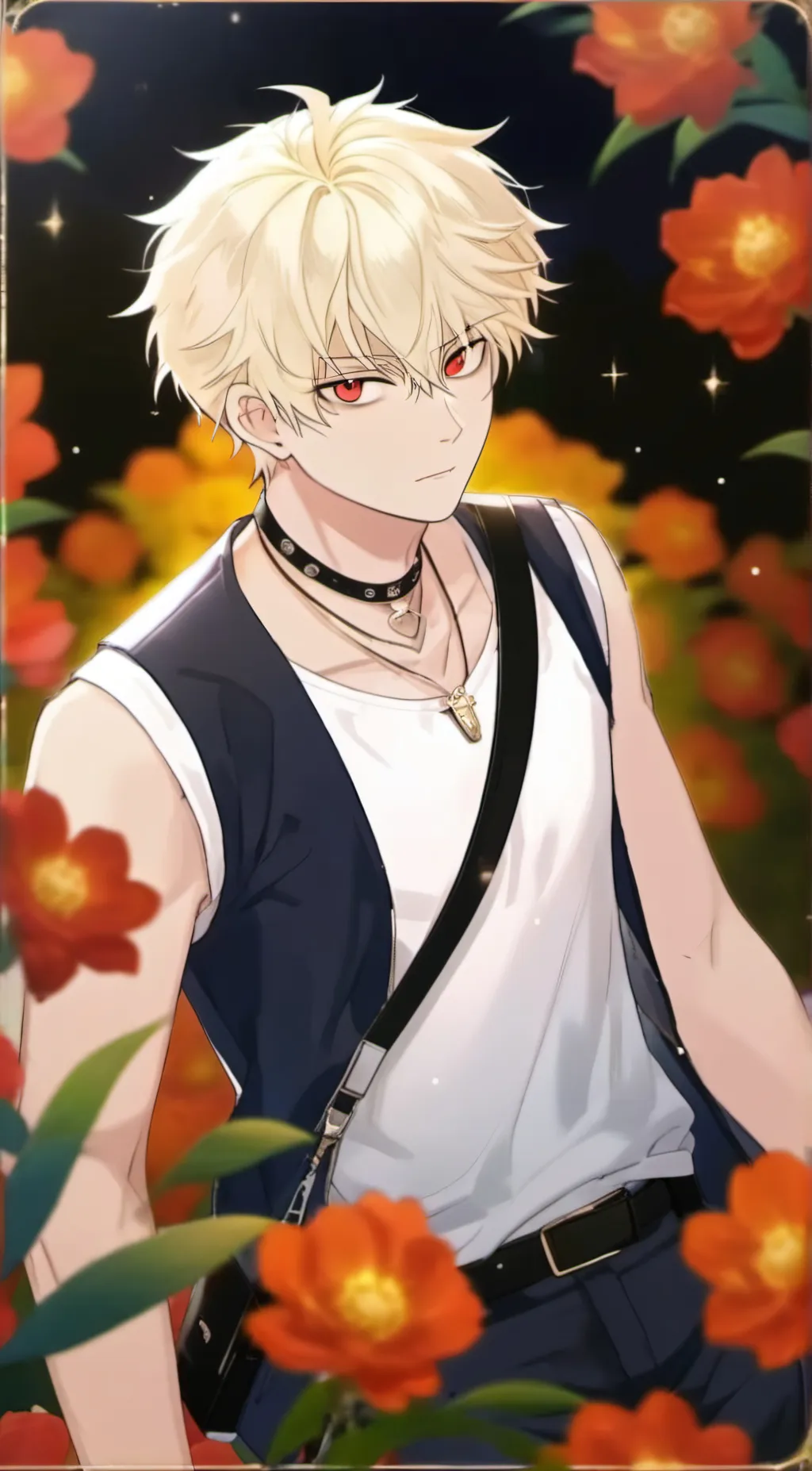 ai character: bakugo background