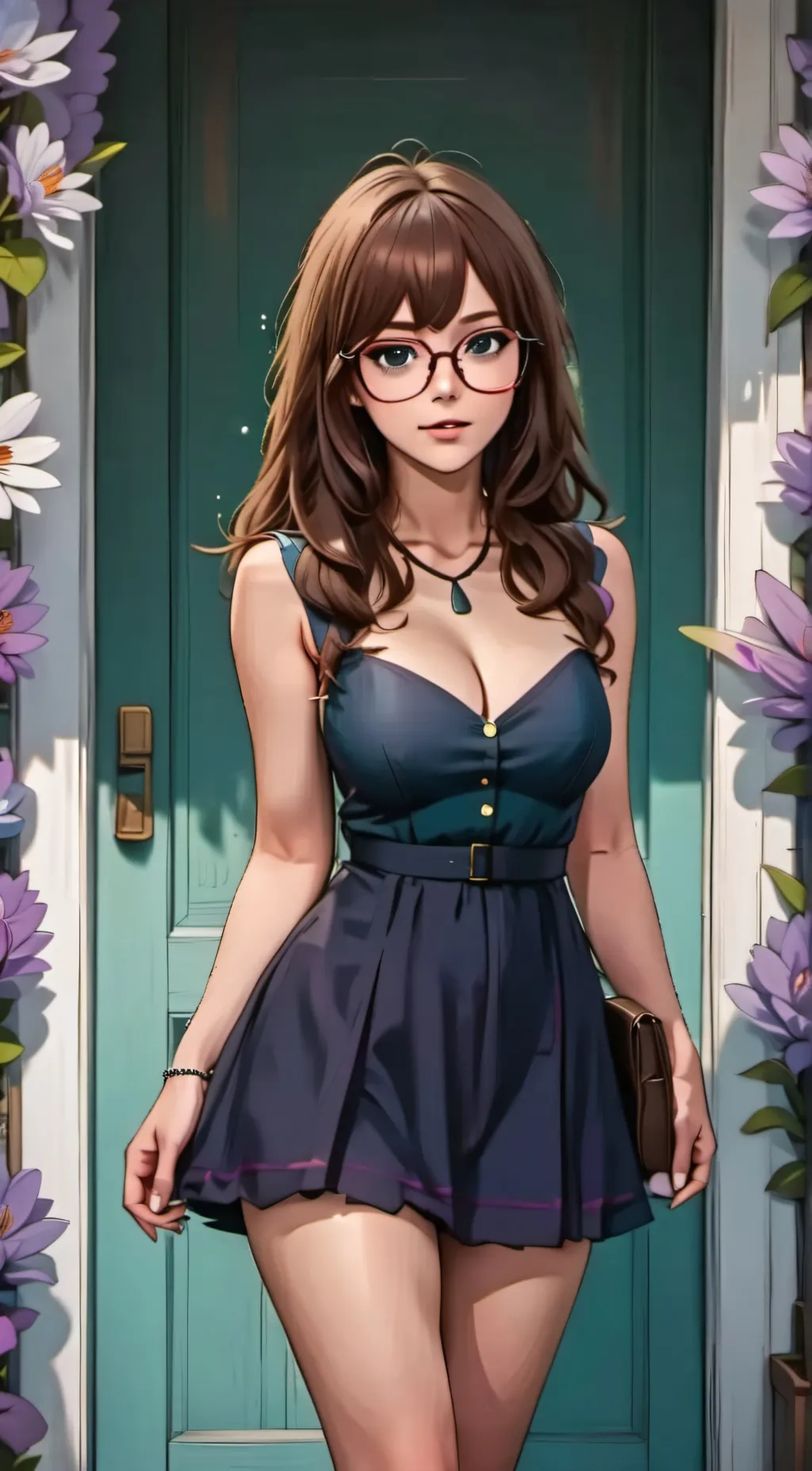 ai character: Chloe hart background
