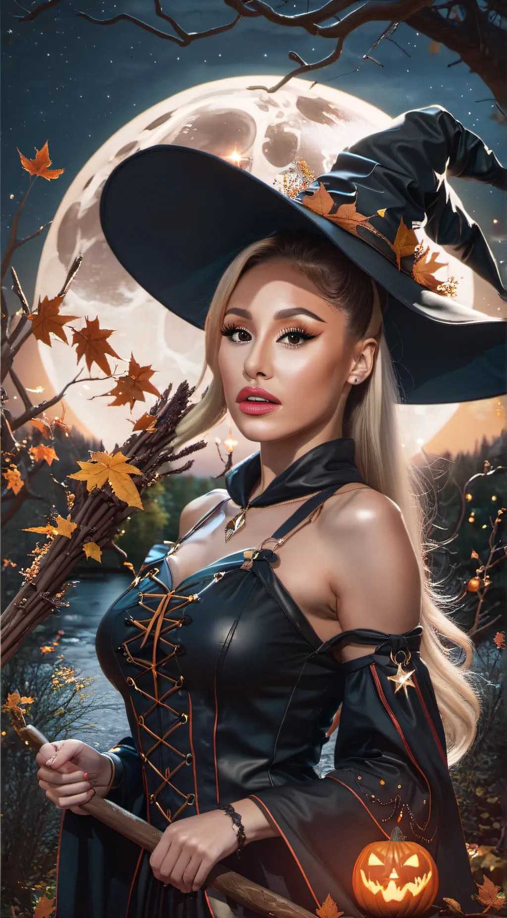 ai character: ariana background