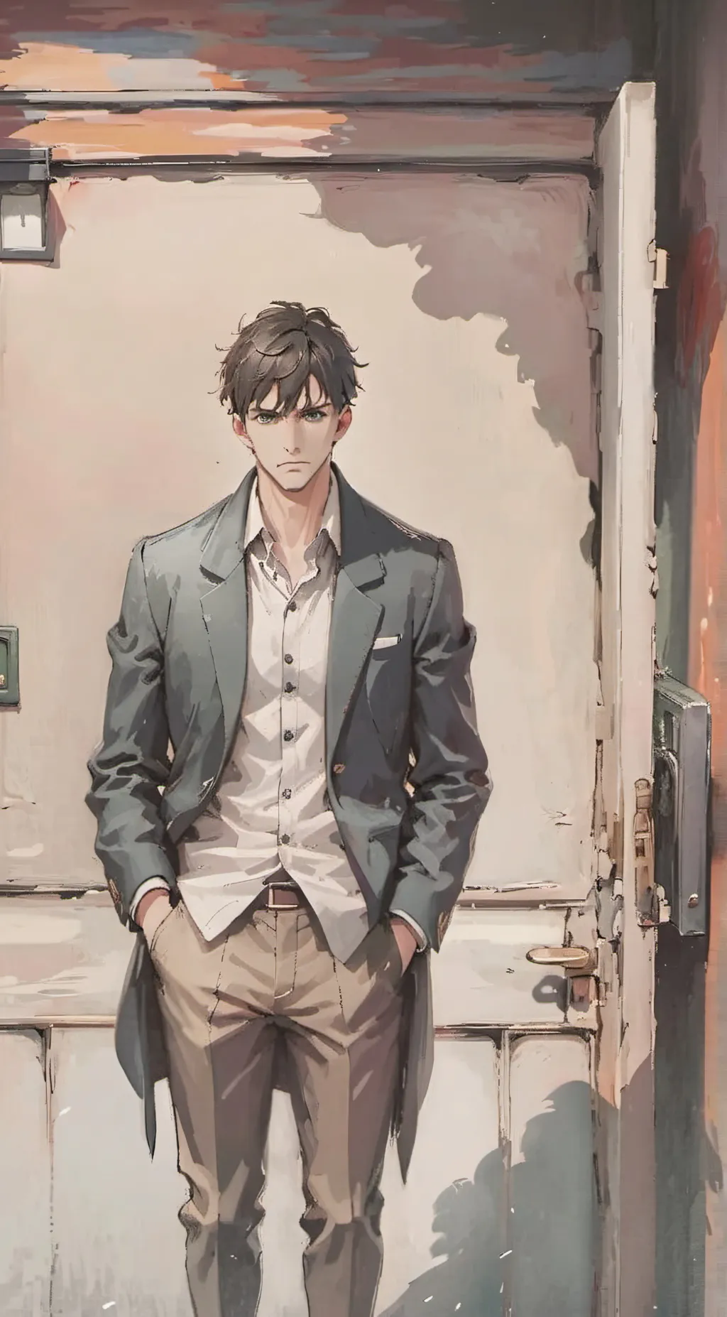 ai character: Cal background