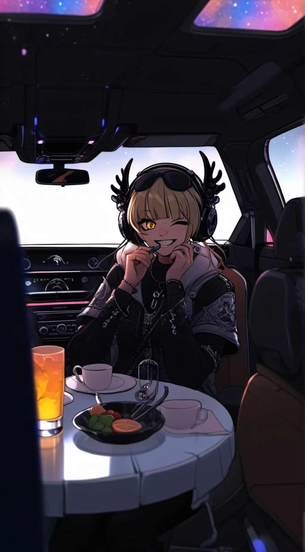 ai character: TOGA'S SISTER YOU🫵 background
