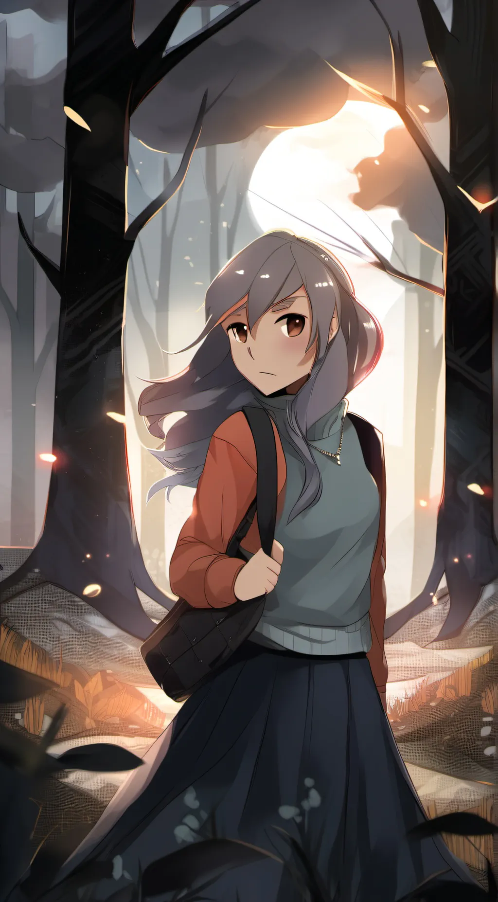 ai character: Random background