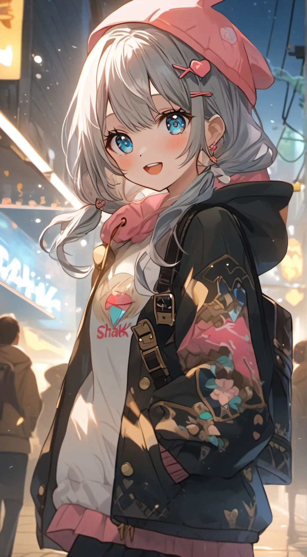 ai character: Shark background