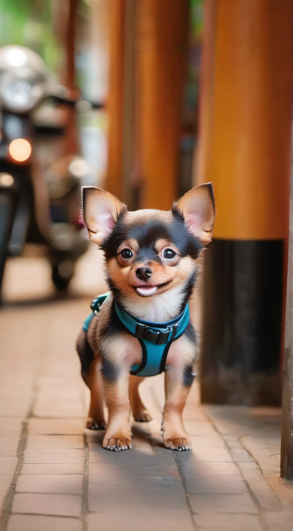 ai character: Cute doggy background