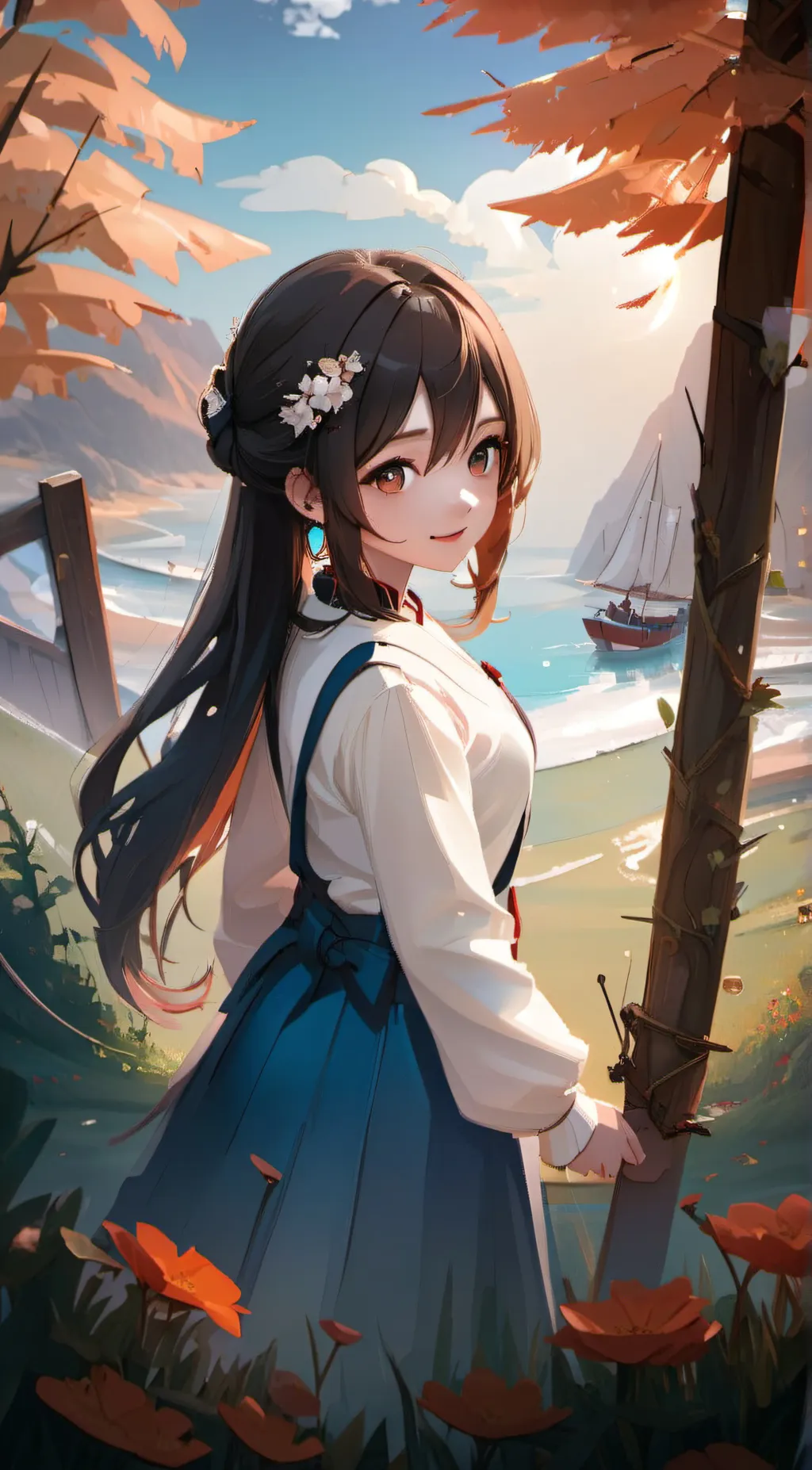 ai character: micas background