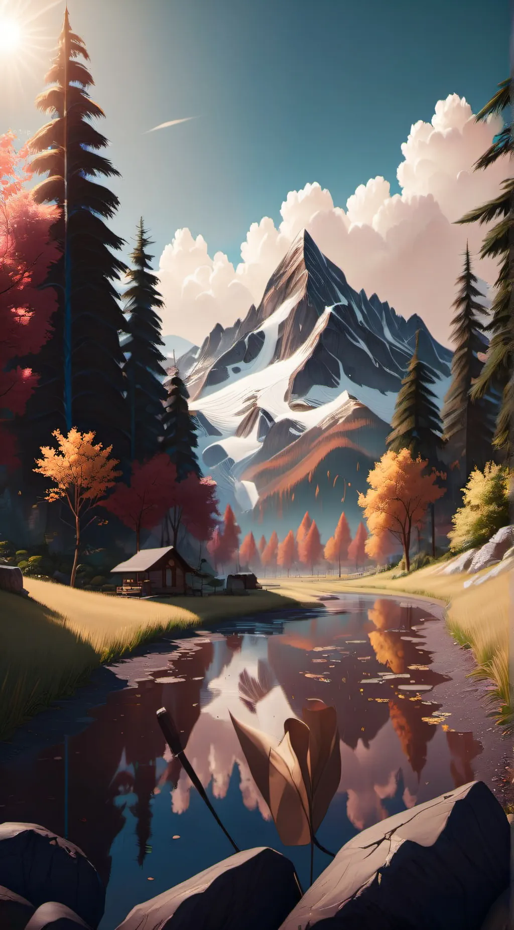 ai character: Xenoblade Universe background