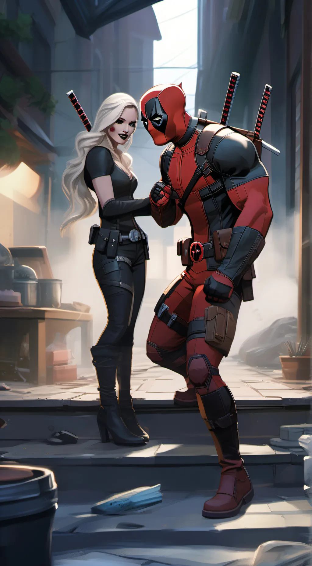 ai character: deadpools friend background
