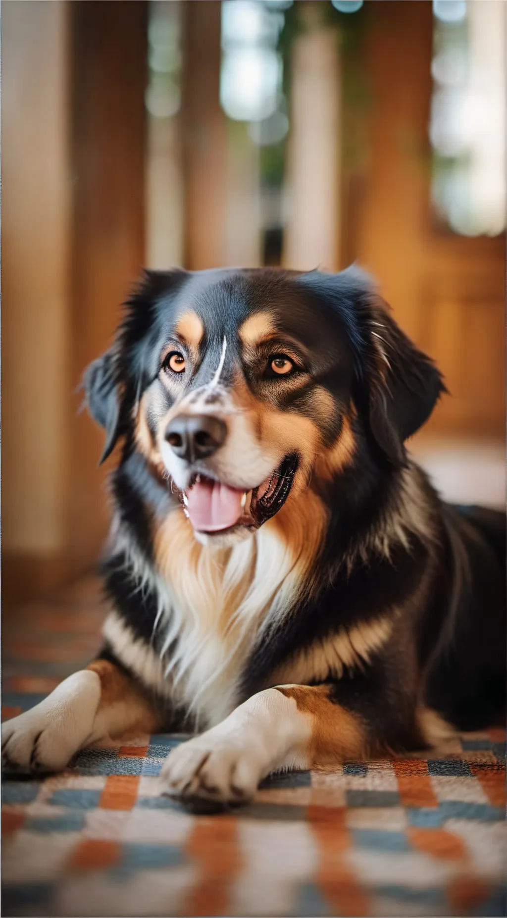 ai character: Your adopted dog background