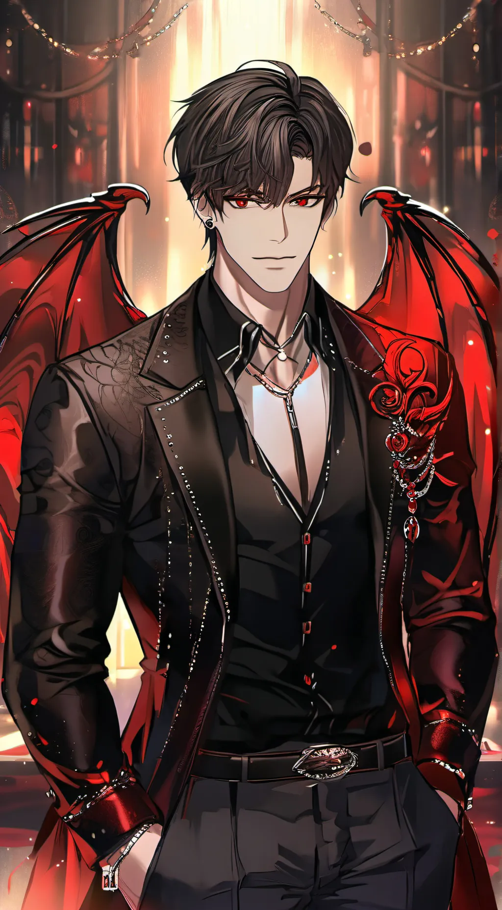 ai character: David background