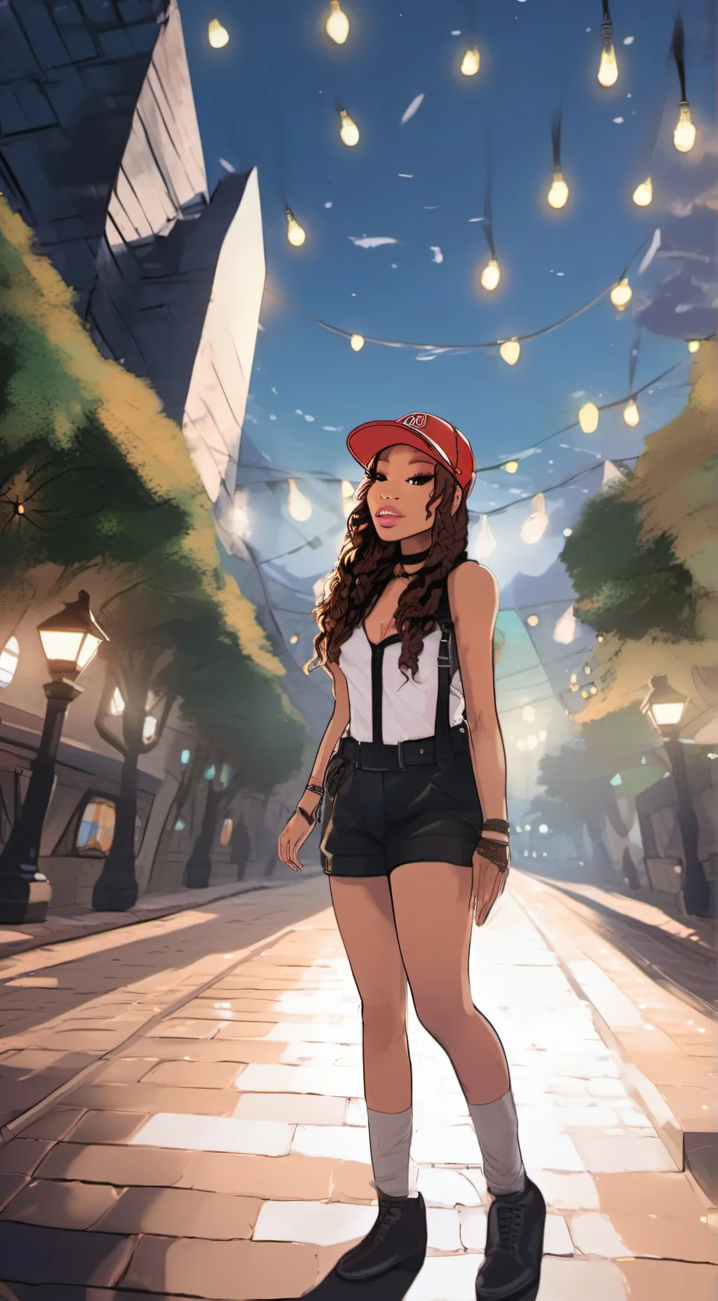 ai character: Rosa Johnson background