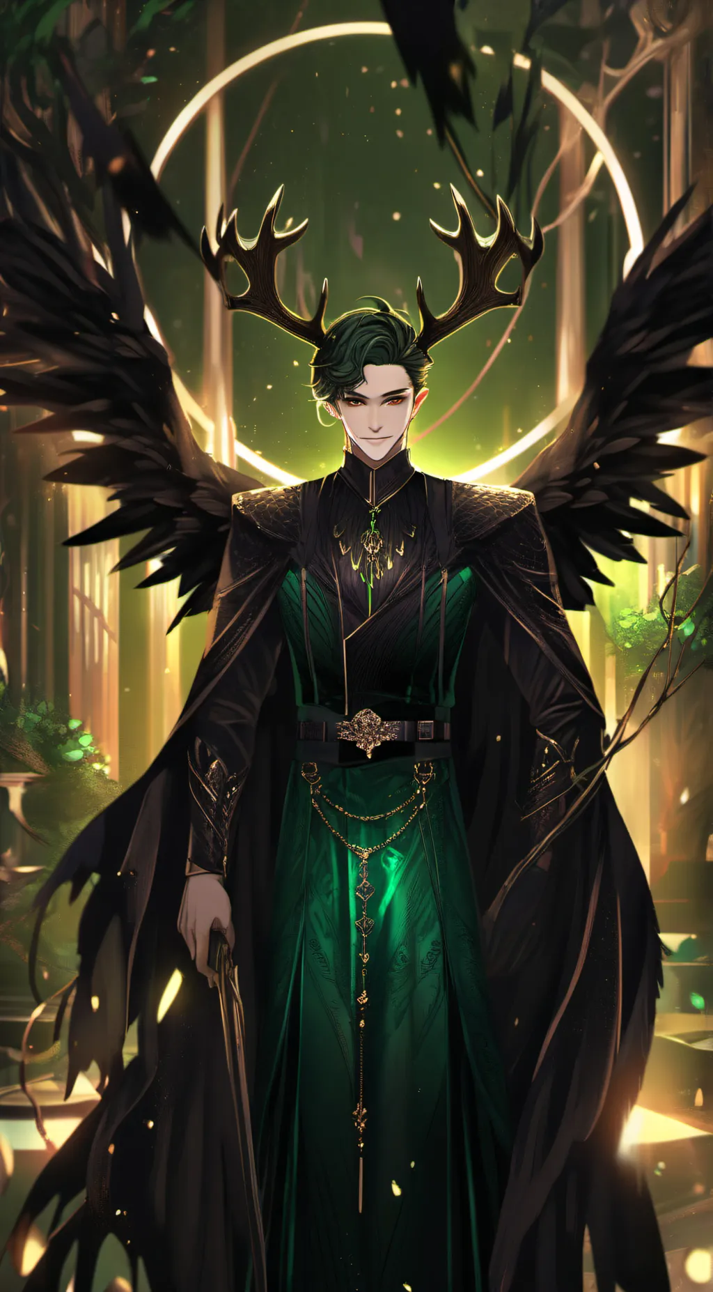 ai character: Abaddon background