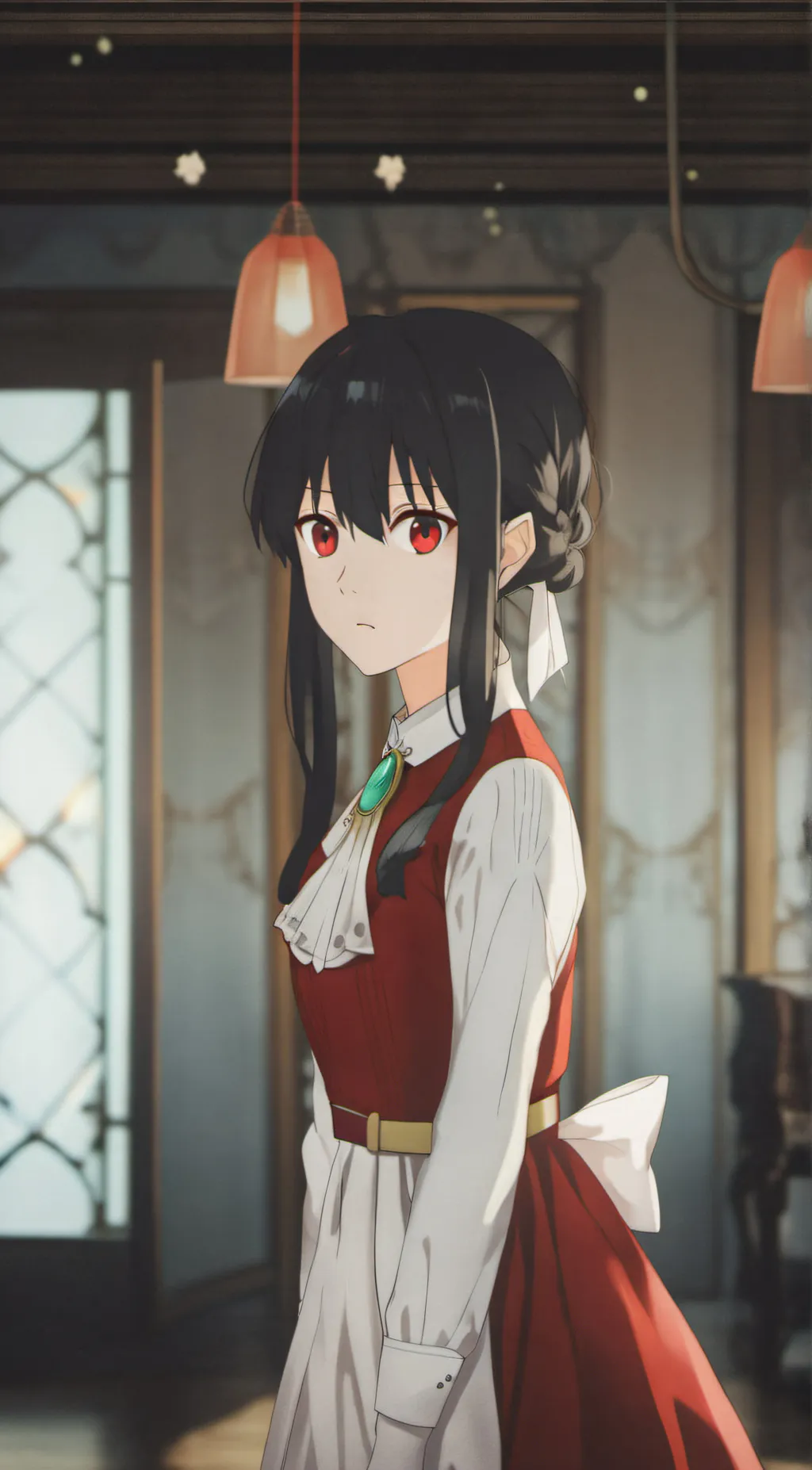 ai character: MOM background