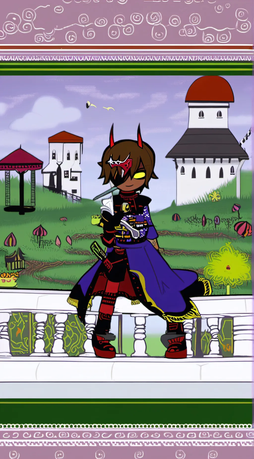 ai character: Raja background