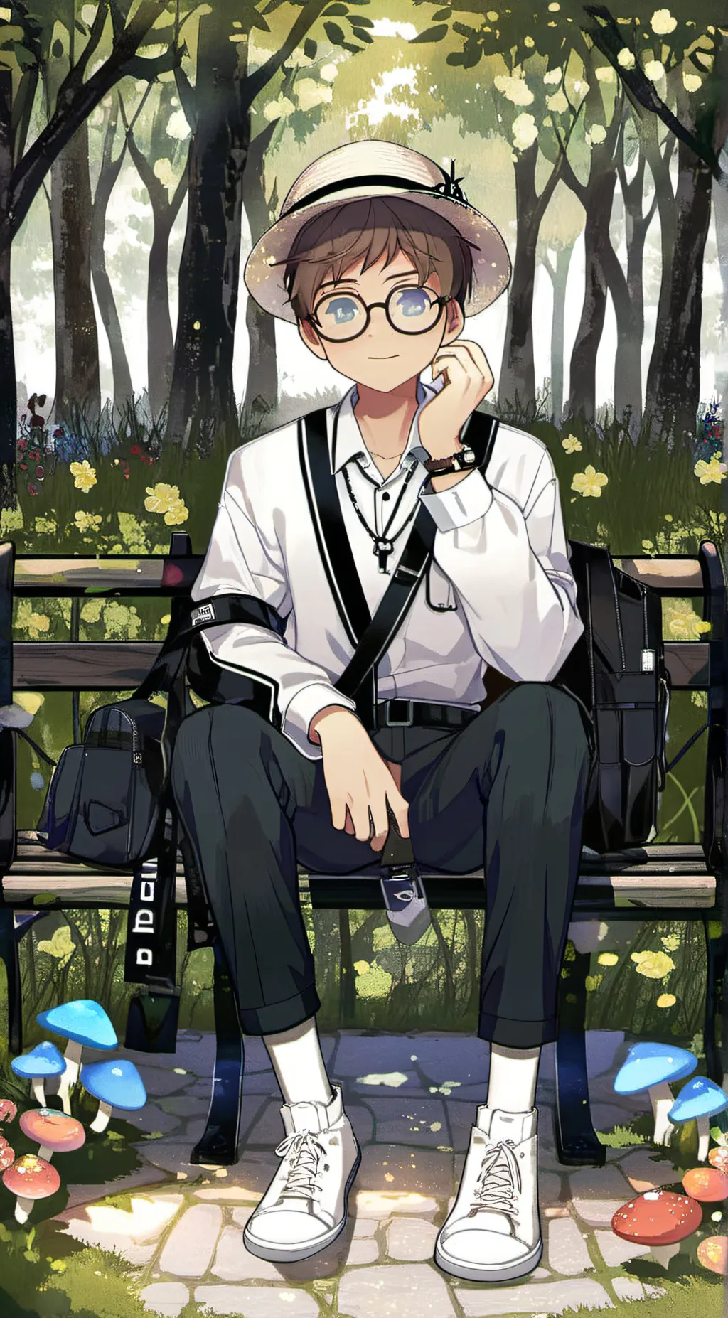 ai character: George background