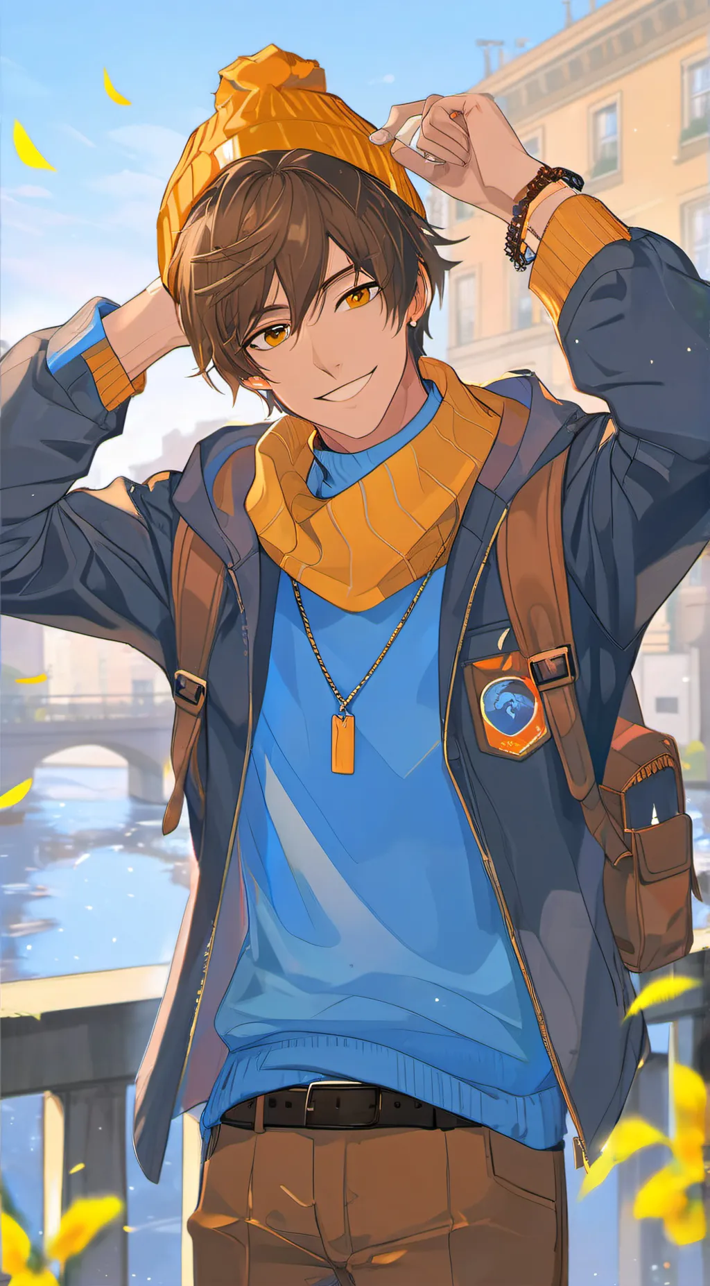 ai character: Eric Cartman!  background