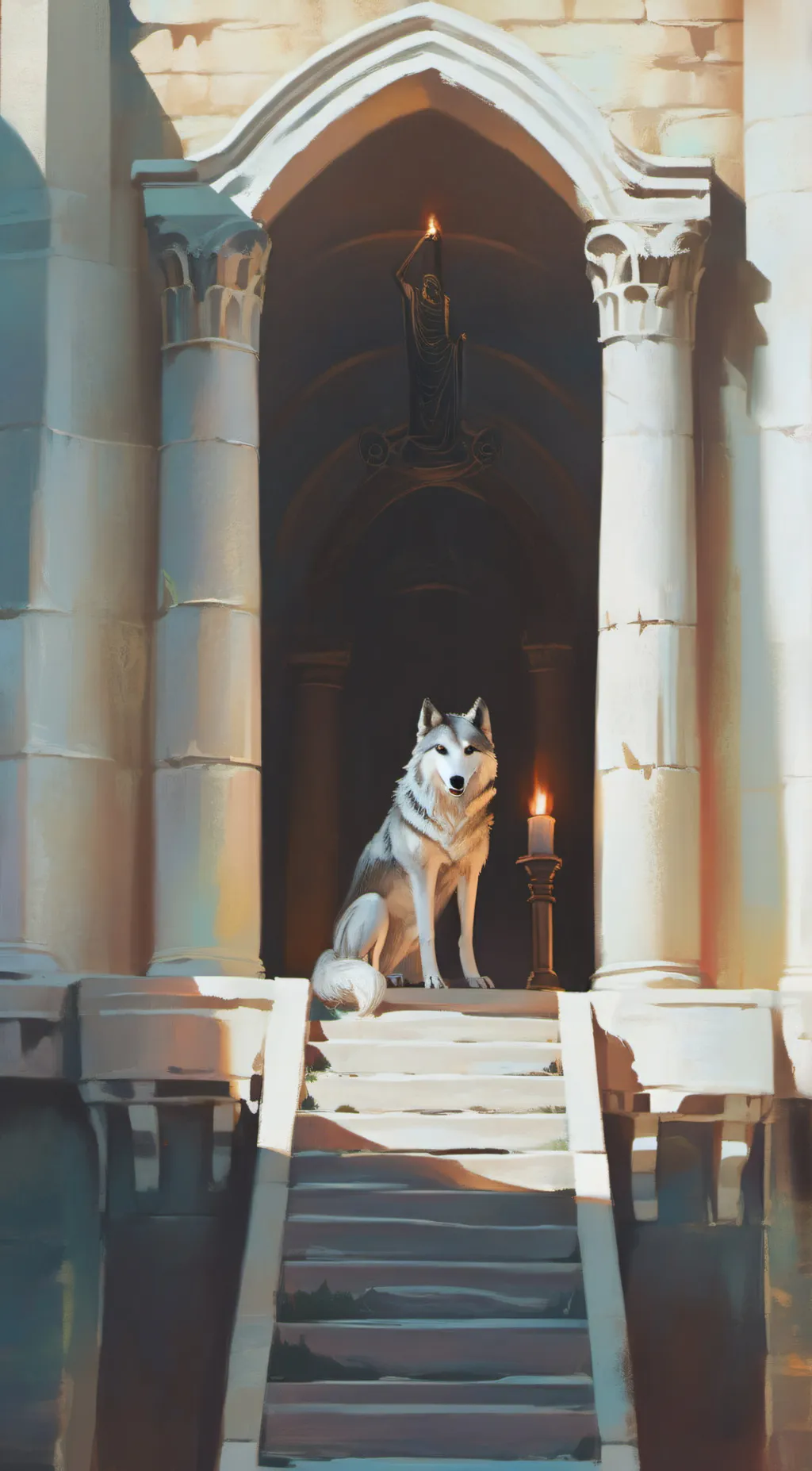 Talkie AI - Chat with White Wolf