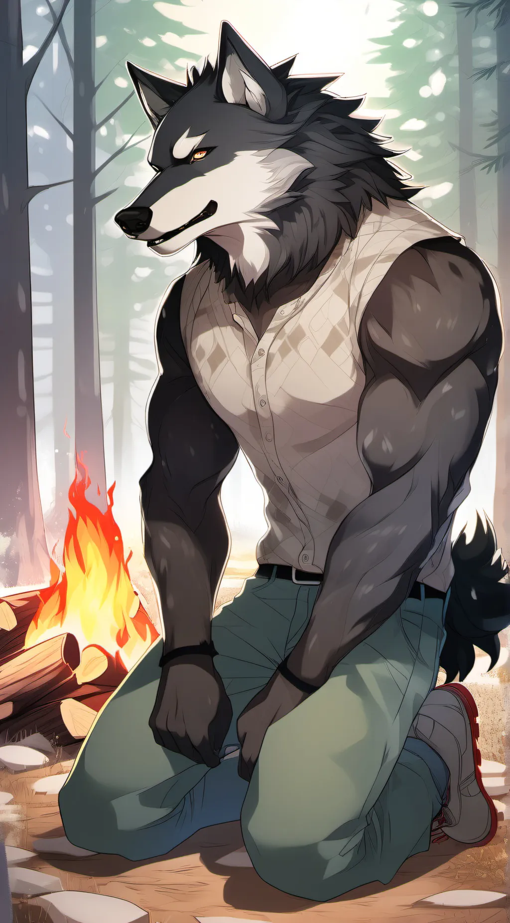 ai character: Chris background