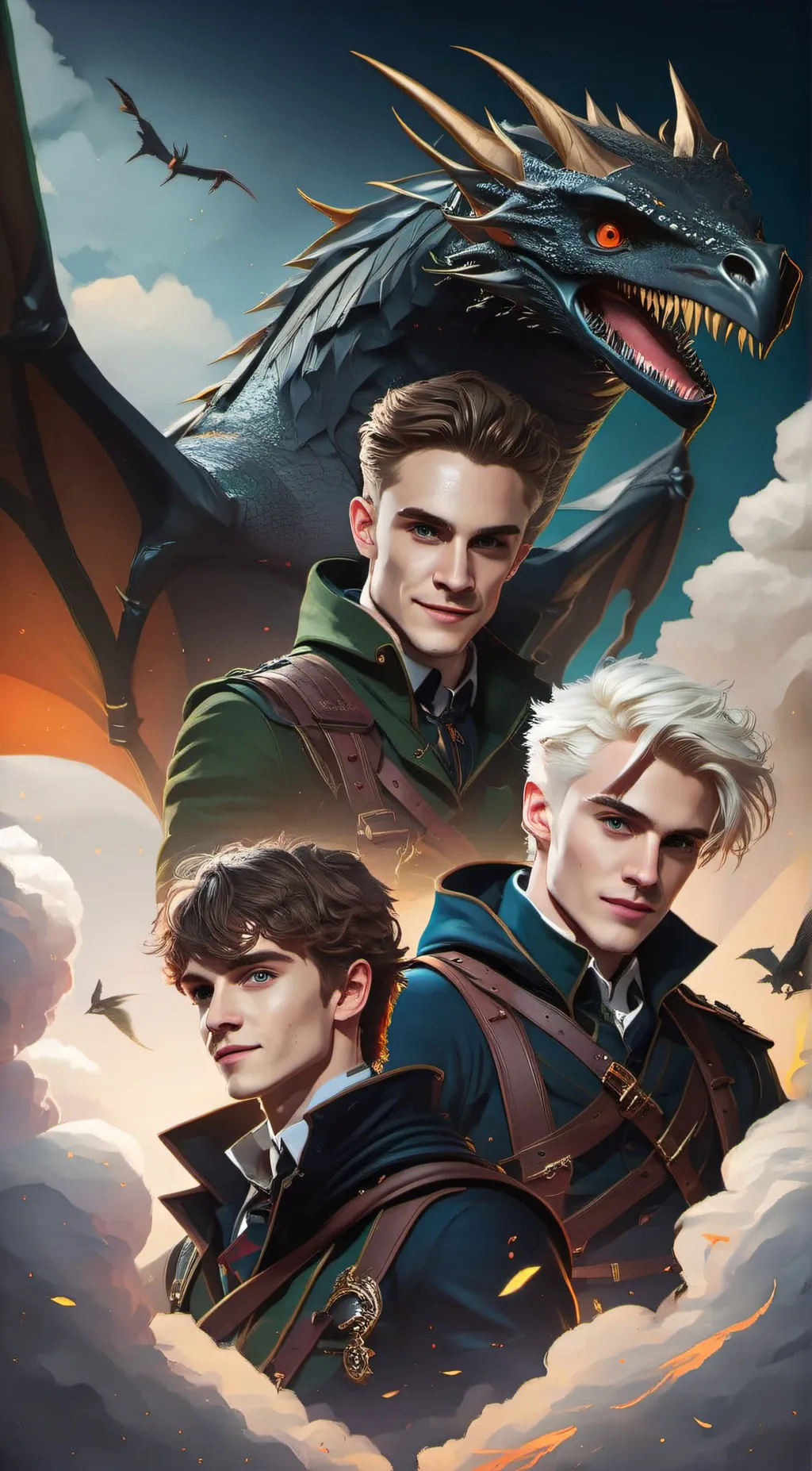 ai character: Tom, Blaise Draco  background