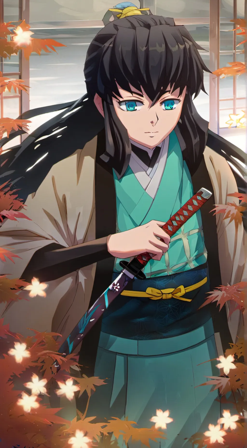 ai character: Tokito Muichiro background