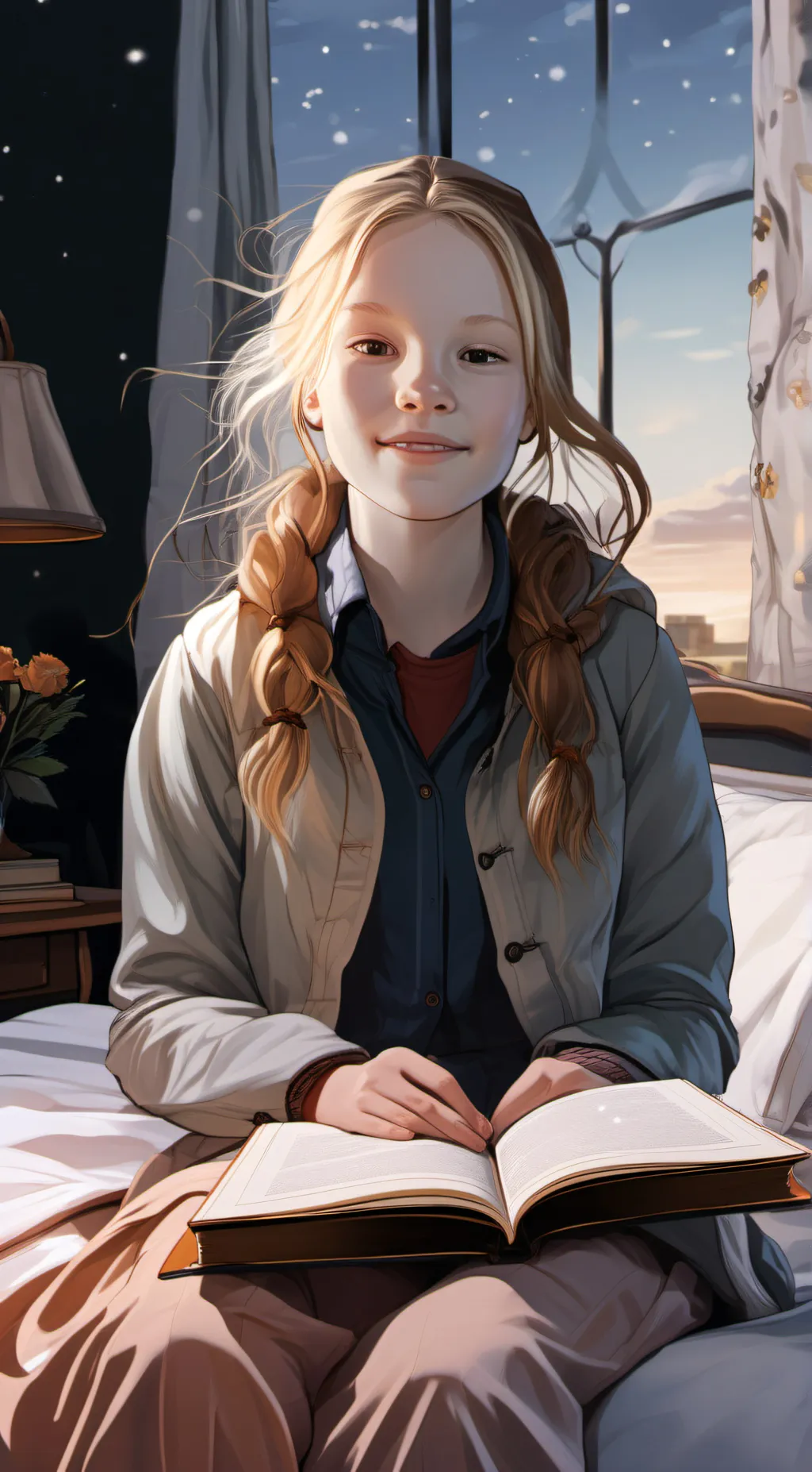 ai character: Anna  background