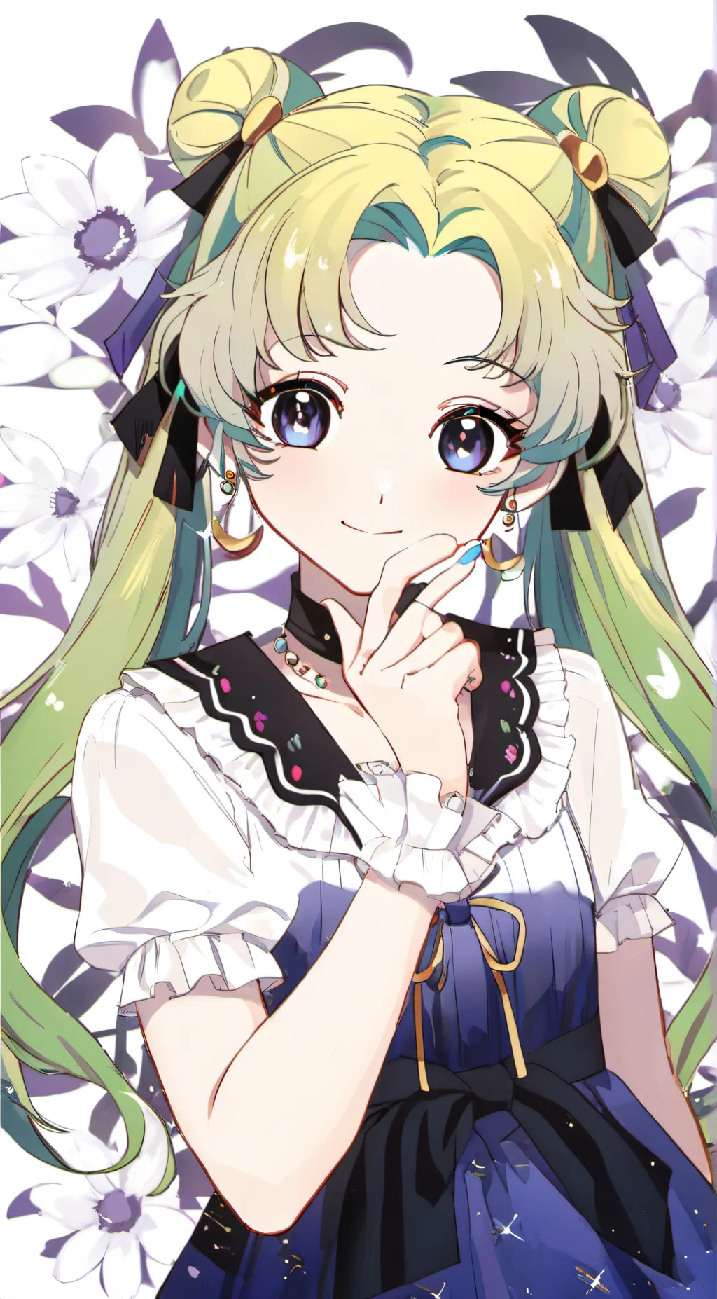 ai character: Lunar background