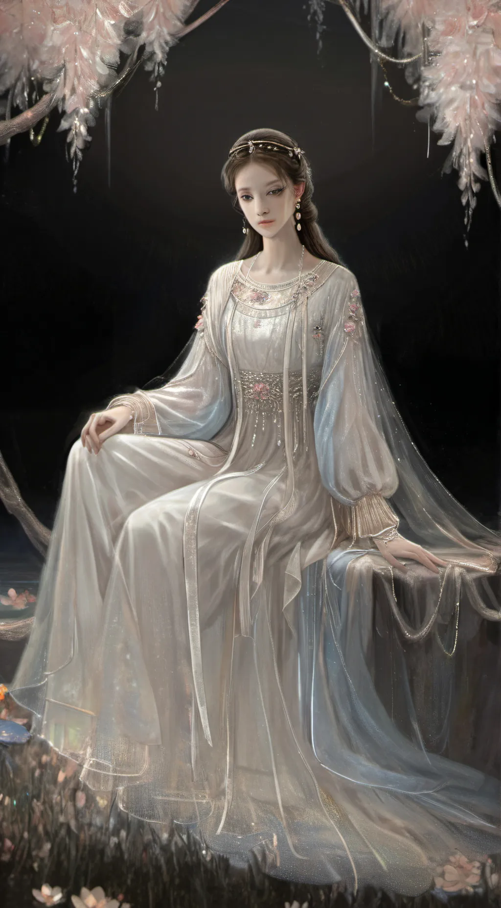 ai character: Alicia  background