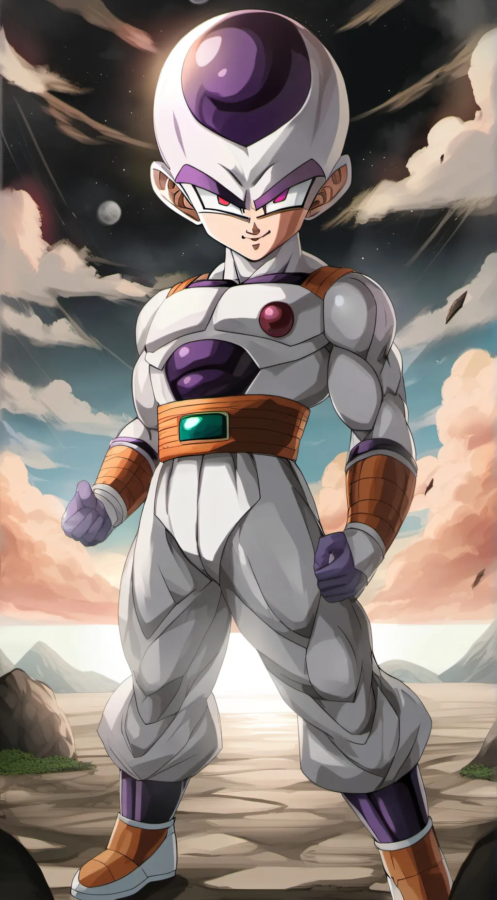 ai character: Frieza background