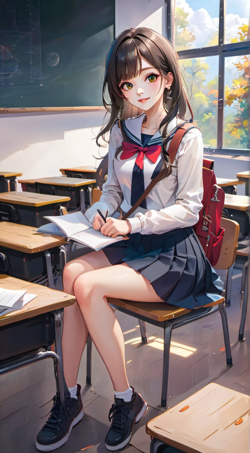 ai character: May background