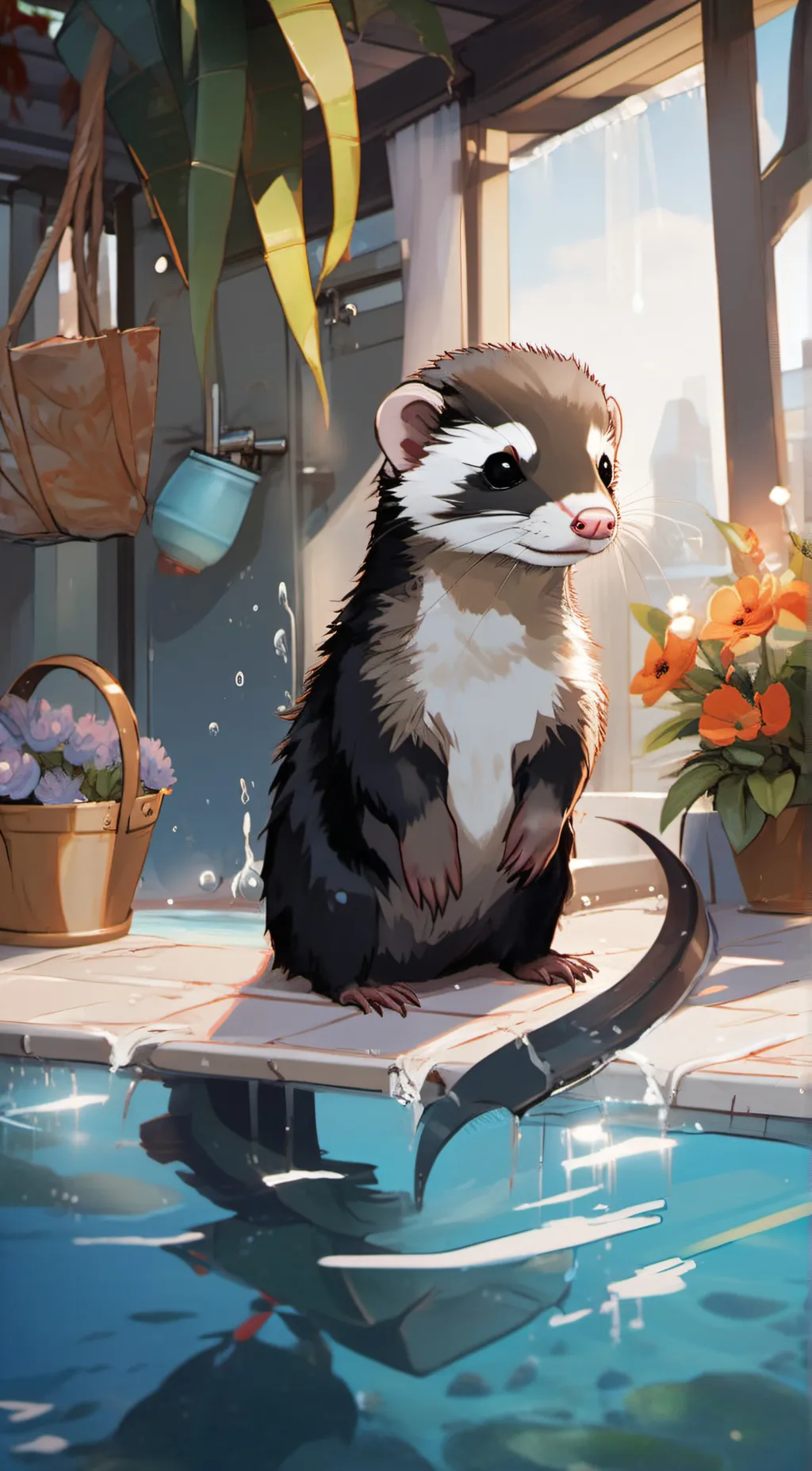 ai character: Ronnyyyyyyyyyy background