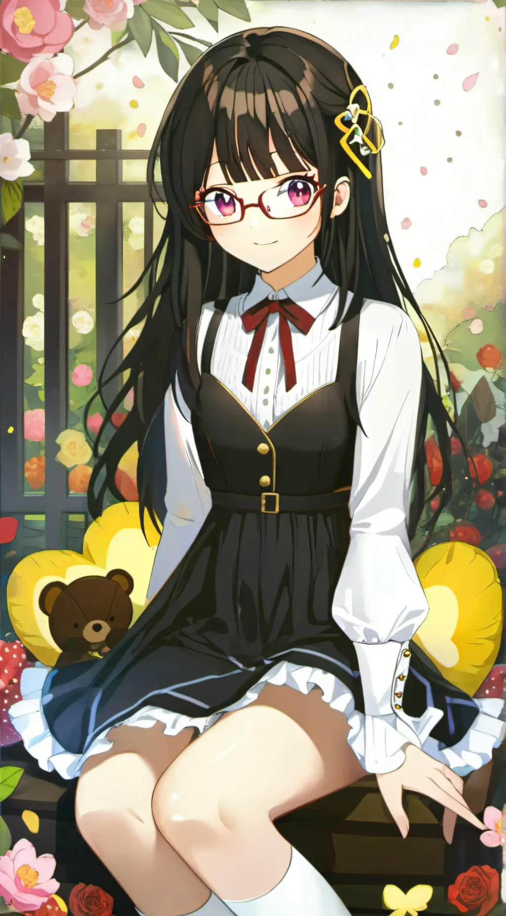 ai character: lia background