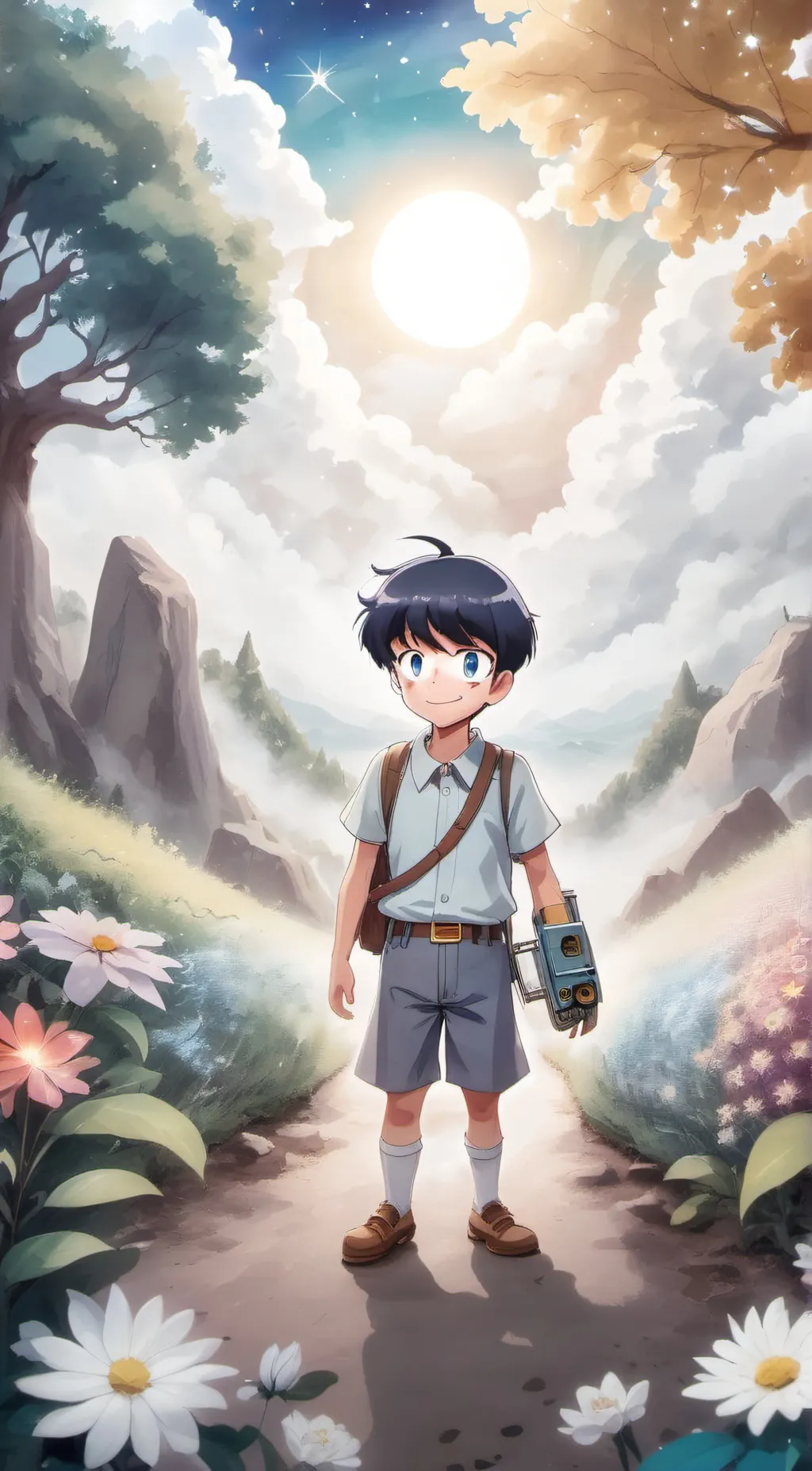 ai character: Doraemon World background