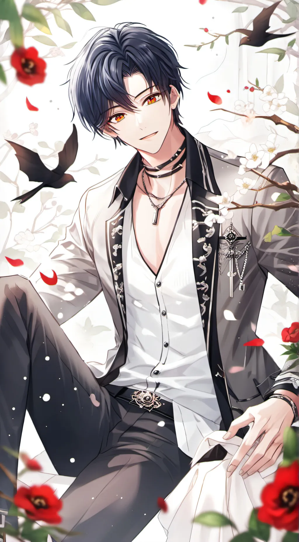 ai character: Cha Eun Woo/ Lex background