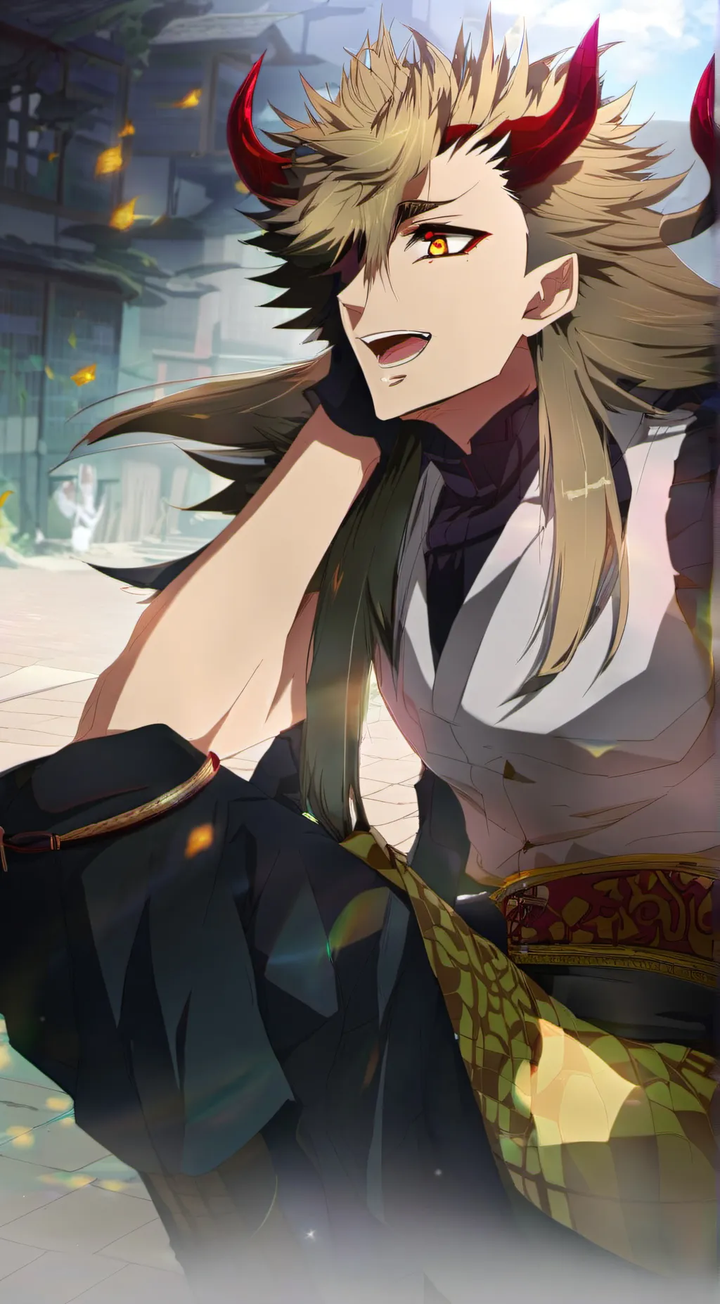 ai character: Douma-sama background