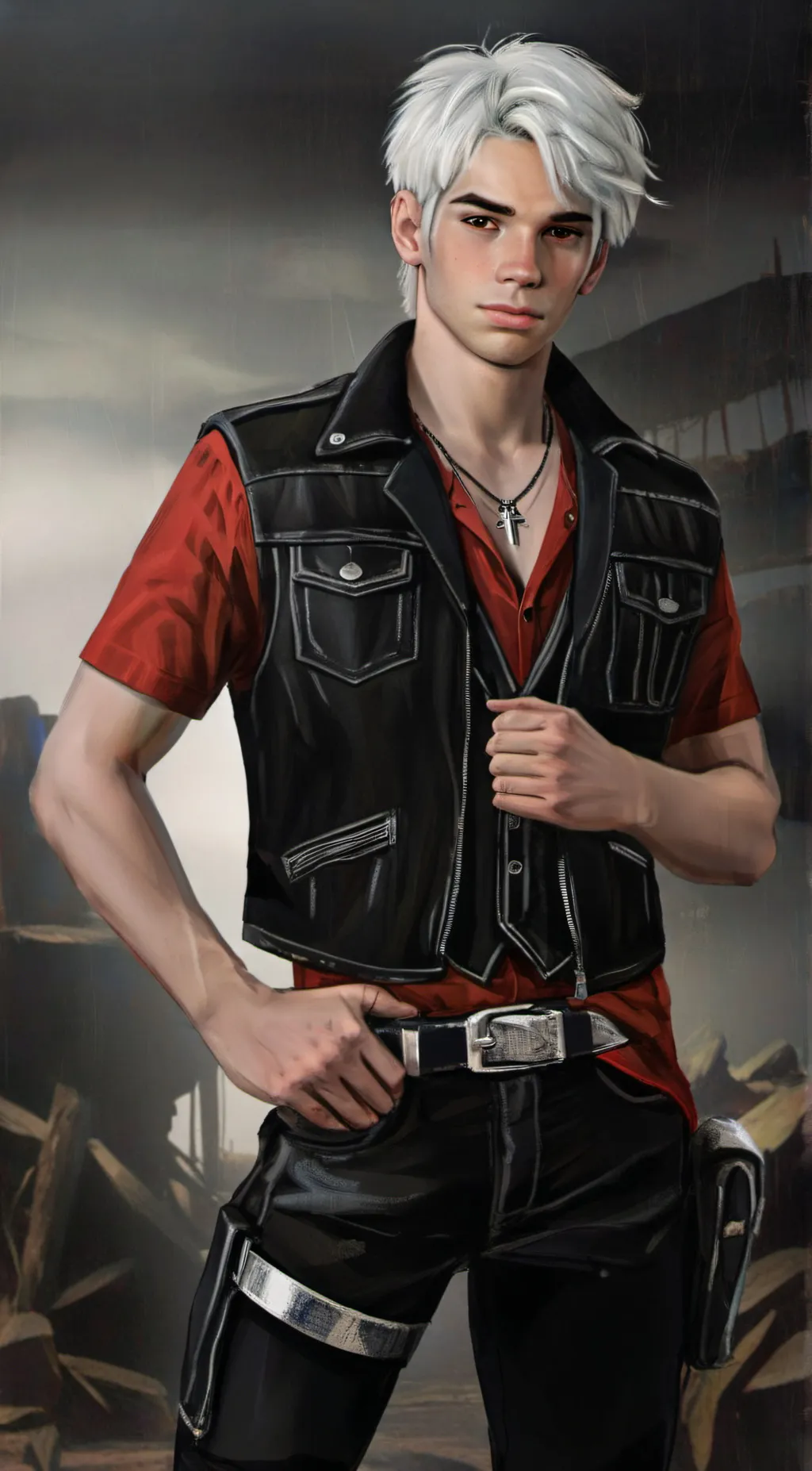 ai character: Carlos De Vil background