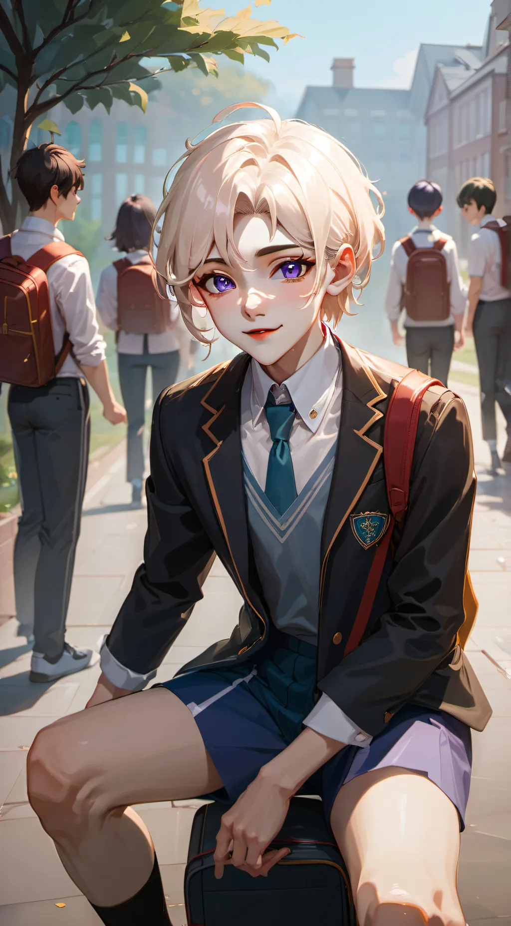 ai character: Maeven Theodore  background