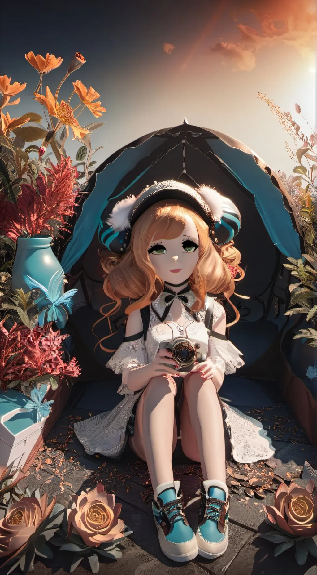 ai character: alexa background