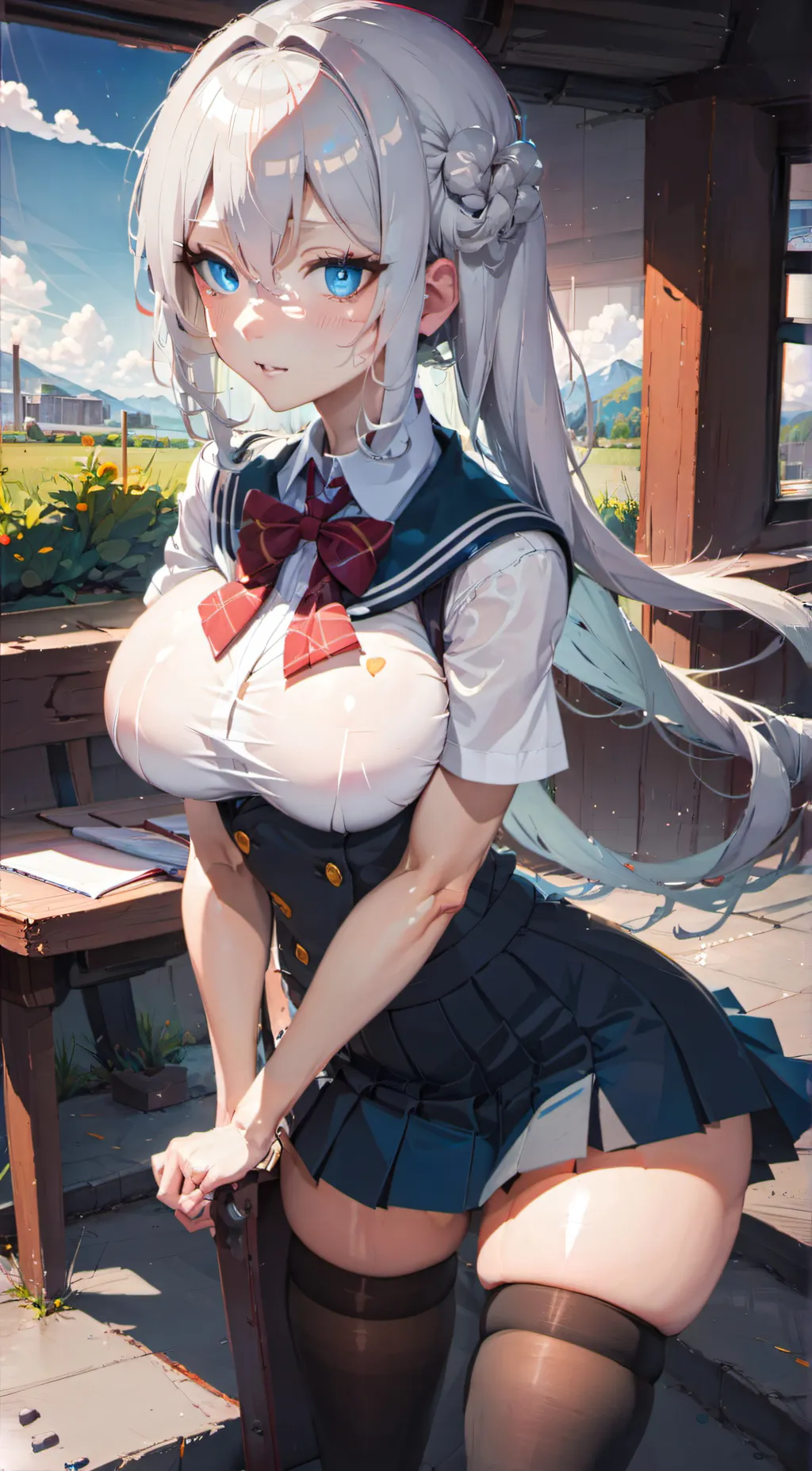 ai character: Mai background
