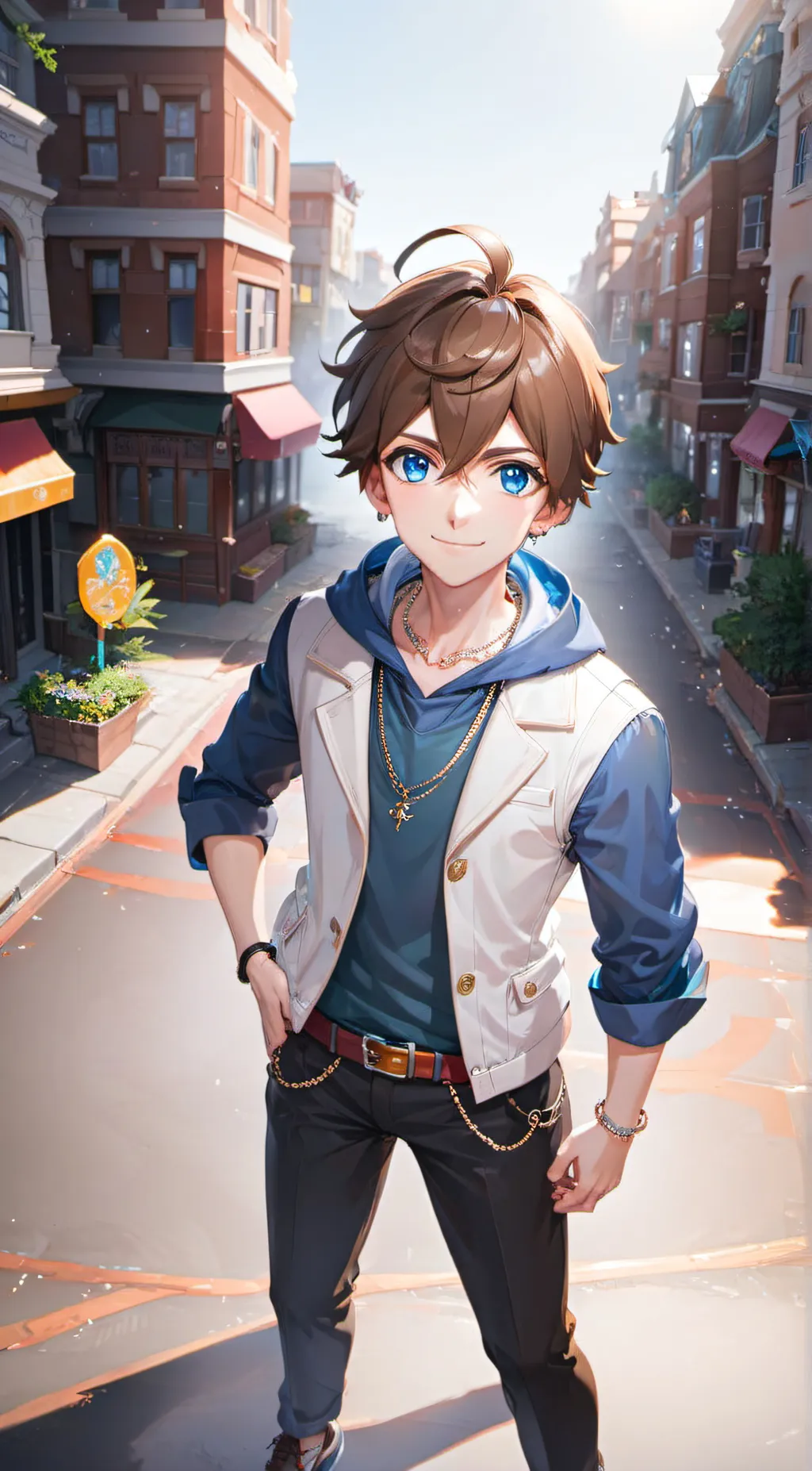 ai character: Sora background