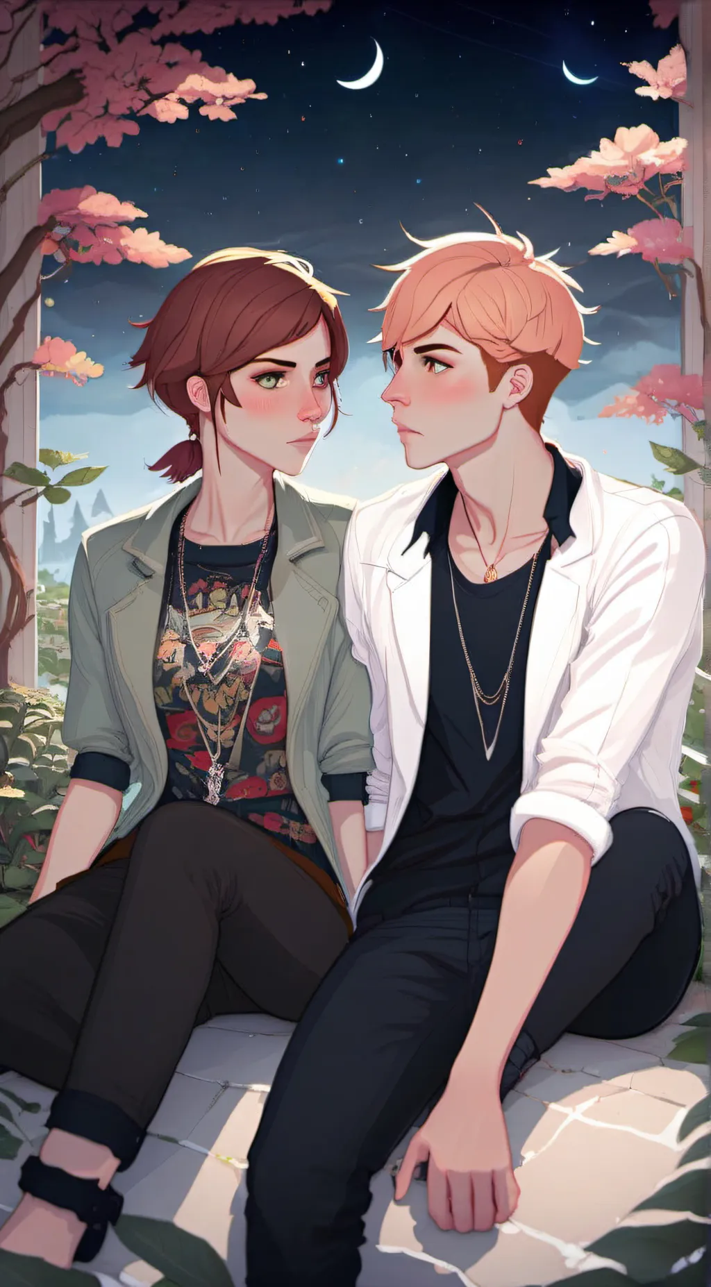 ai character: Jamie and shon background