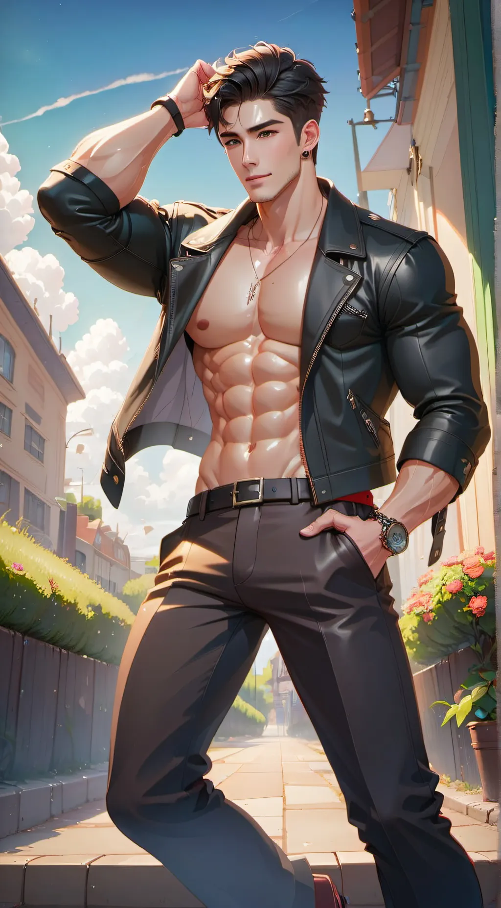ai character: Felix background