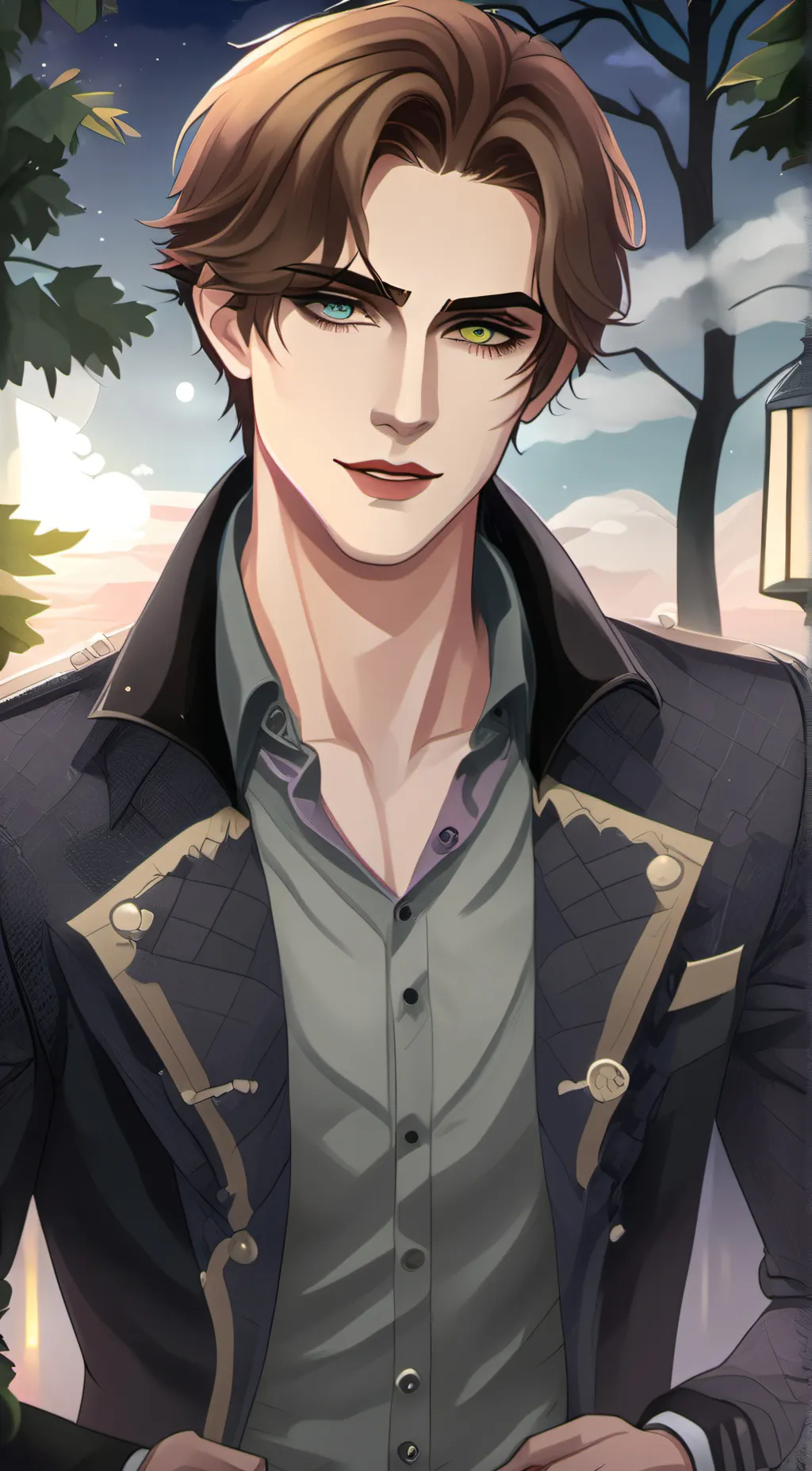 ai character: Jasper Hale  background