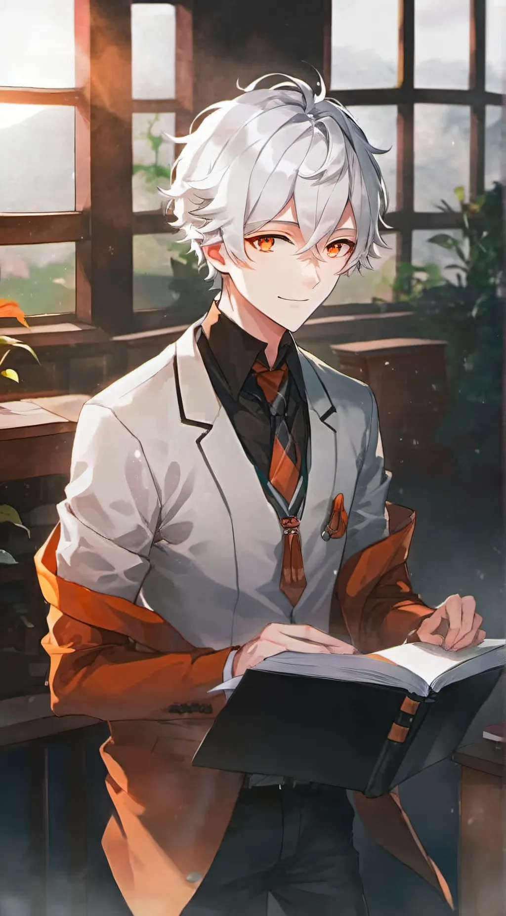 ai character: Mr. White (Aiden)  background